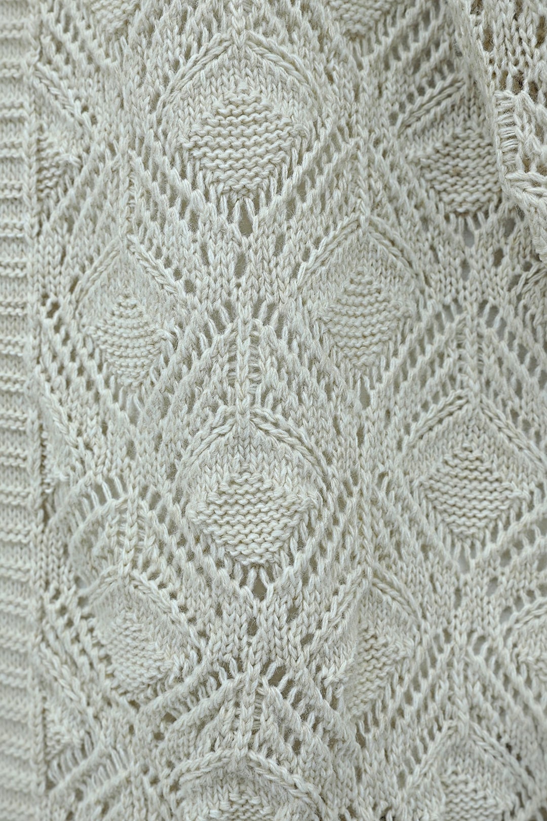 Patterned Araboy Knit Cardigan - Stone - Podyumplus - by Peralane - photo 5