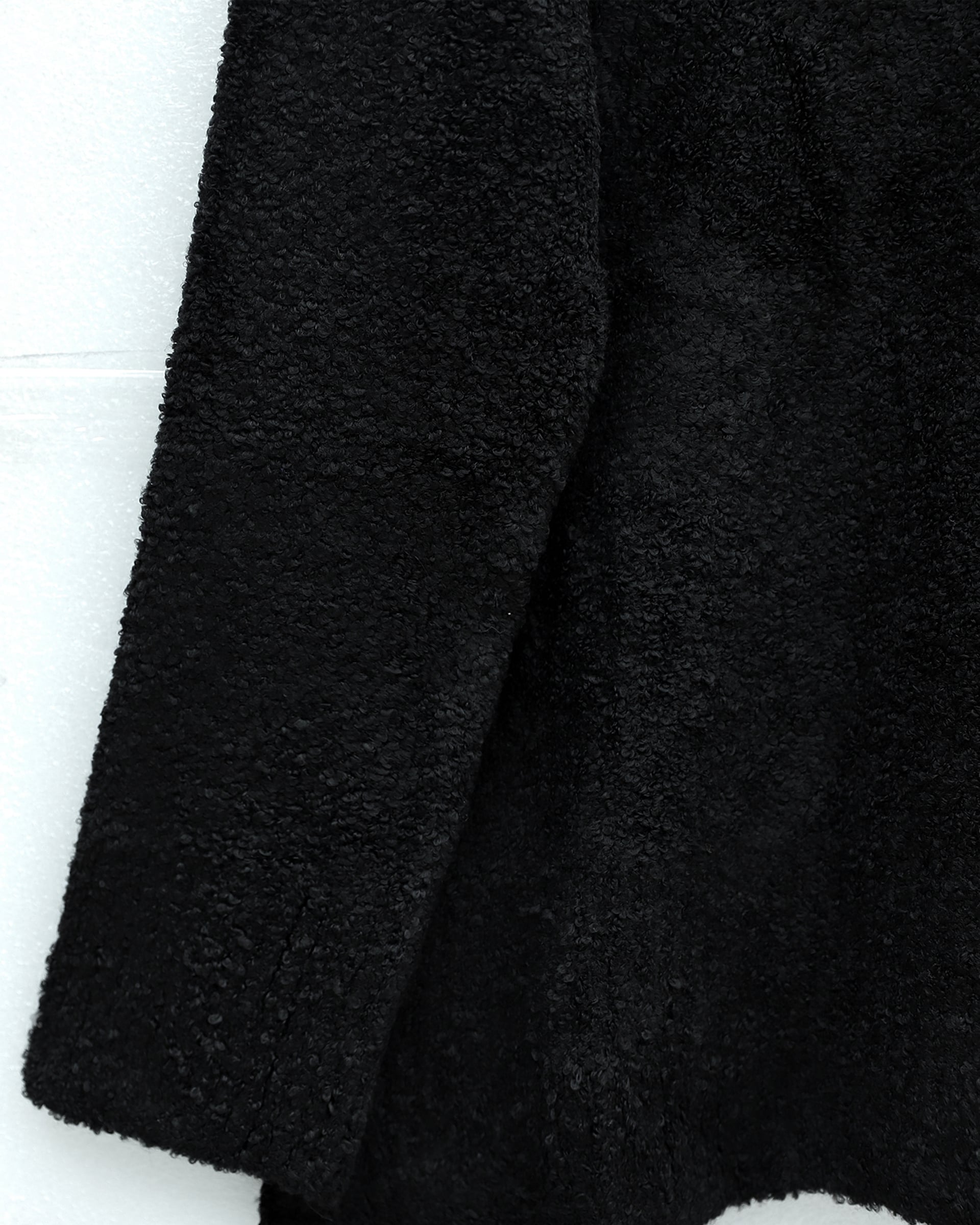 Round Neck Relaxed Soft Knit Sweater - Black - Podyumplus - by Peralane - photo 5