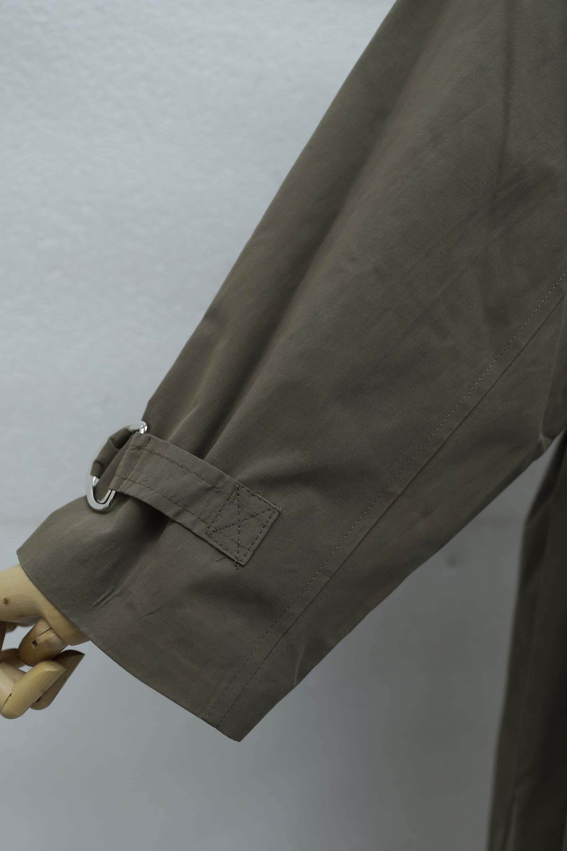 Double-Breasted Belted Lined Trench Coat in Light Brown for Women - Podyumplus - by Peralane - photo 5
