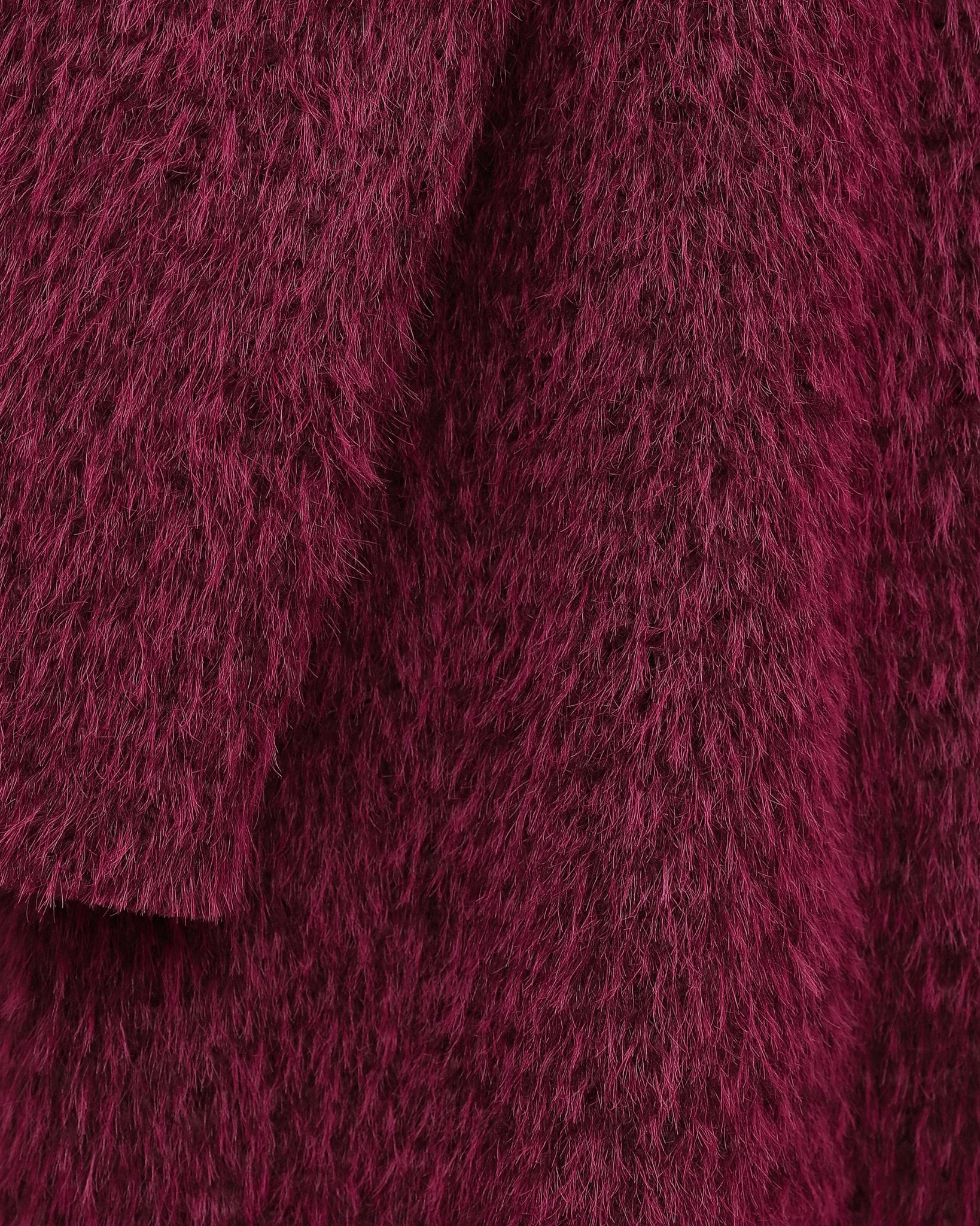 Burgundy Womens Jacket with Matching Scarf - Podyumplus - by Peralane - photo 4