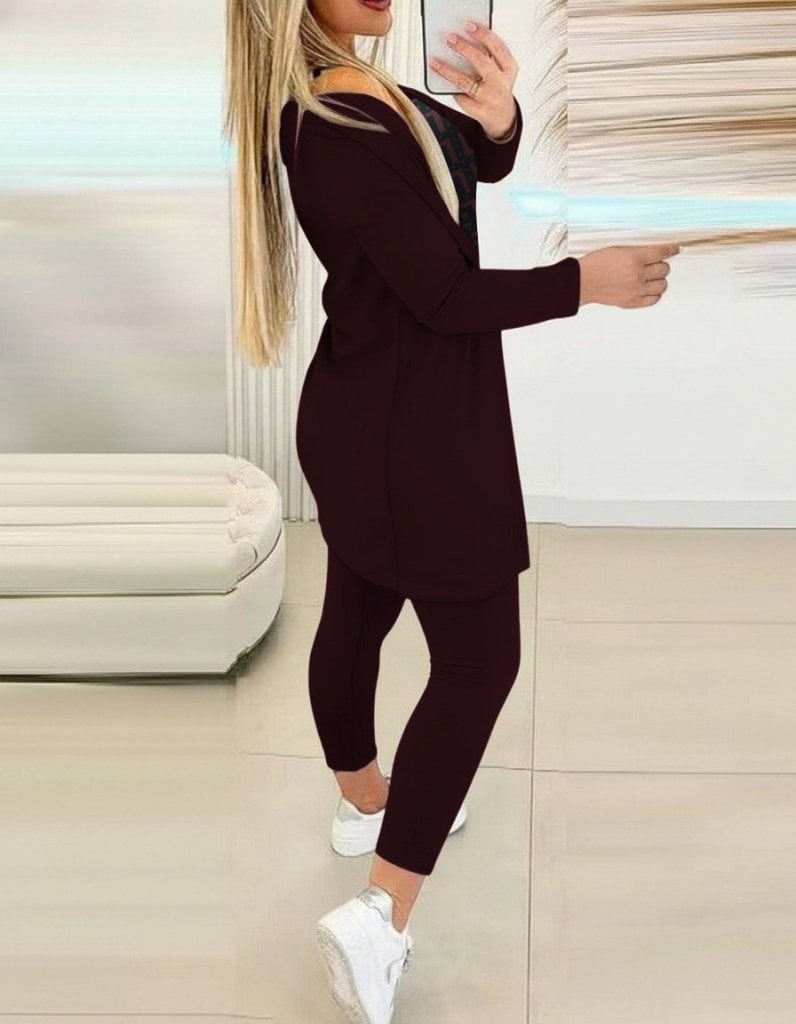 Women's 3-Piece Knit Co-ord Set with Sleeveless Top, Leggings, and Cardigan - Janes - by Peralane - photo 3