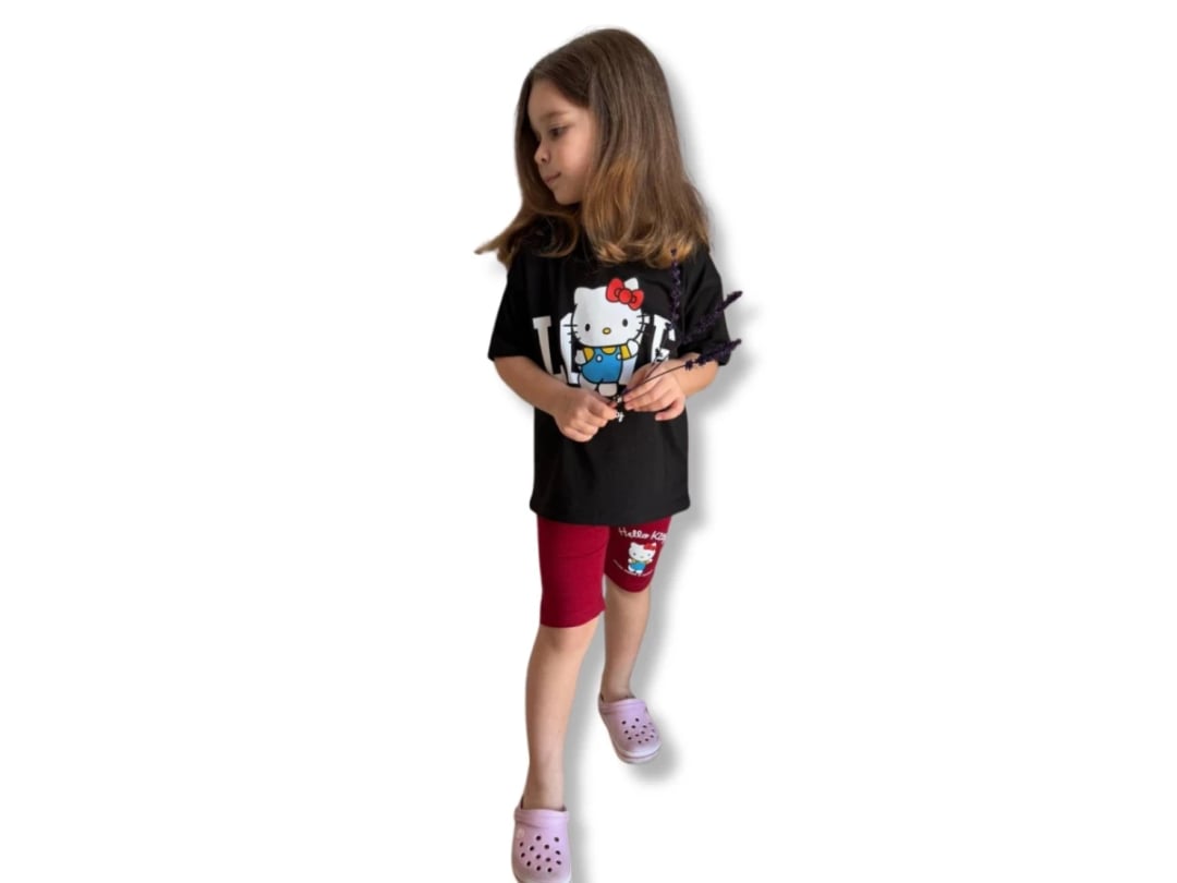 Hello Kitty Printed Girls' Set - Replikas - by Peralane
