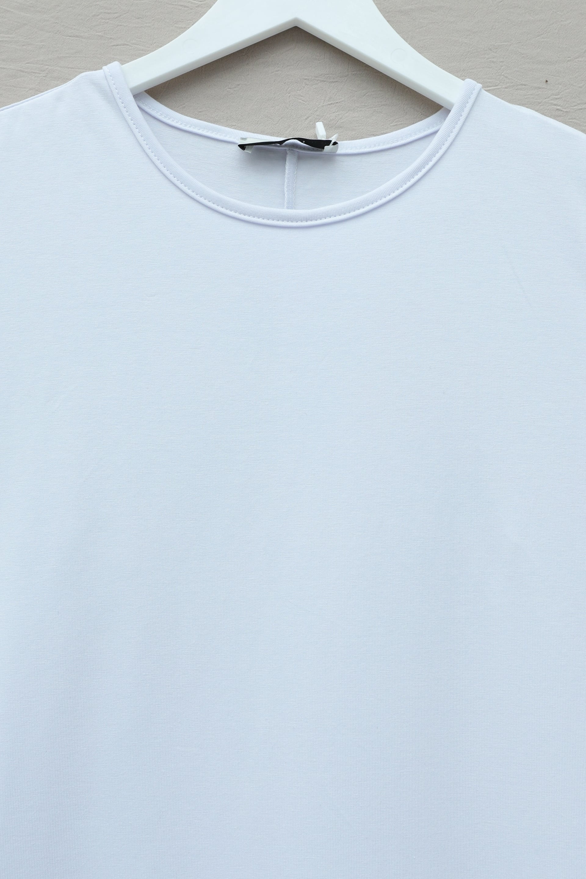 Sleeveless Long Suprem Slip Dress - White - Podyumplus - by Peralane - photo 3