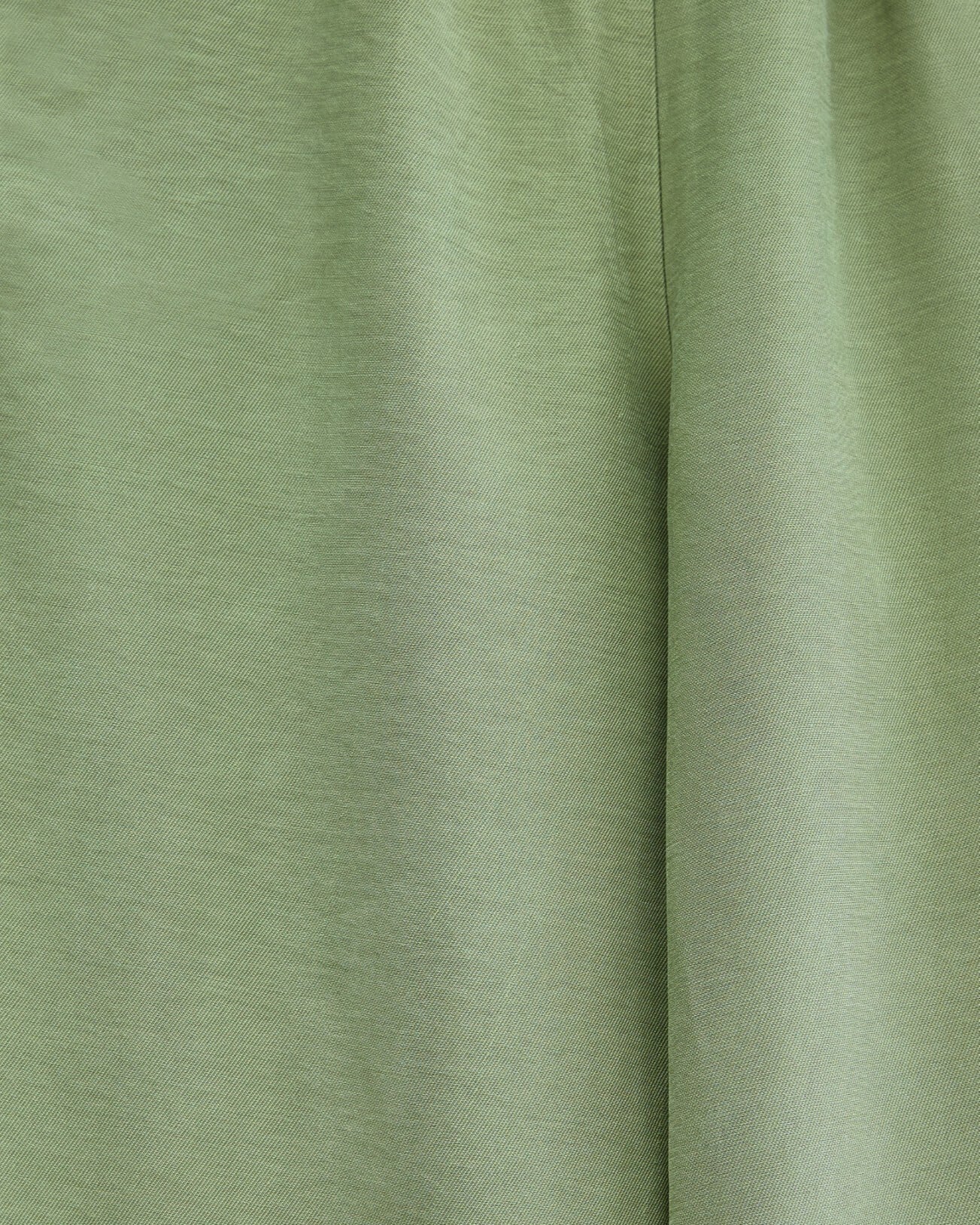 Elasticated Waistband Drawstring Wide-Leg Trousers in Light Green - Podyumplus - by Peralane - photo 7