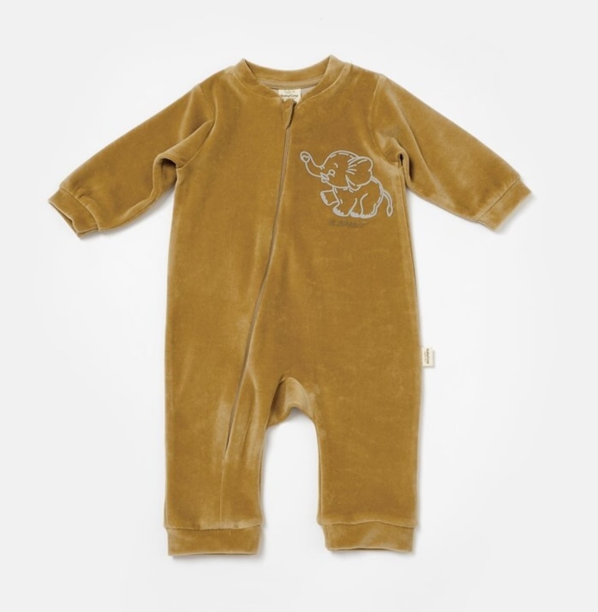 Unisex Baby Zip-up Velour Romper 3-24M Baby Cosy 2022-CSYK6055 - Babycosy - by Peralane