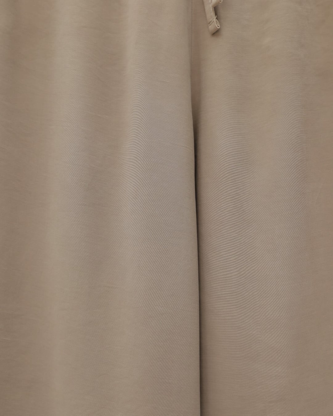 Elasticated Drawstring Wide-Leg Trousers in Beige - Podyumplus - by Peralane - photo 6