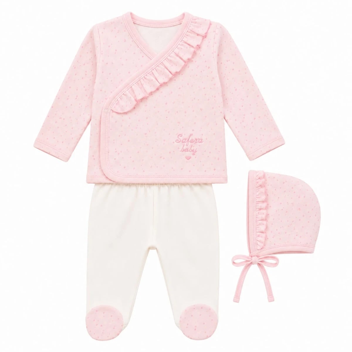 Baby 3 Piece Swan Set - SB3003 - Safera - by Peralane