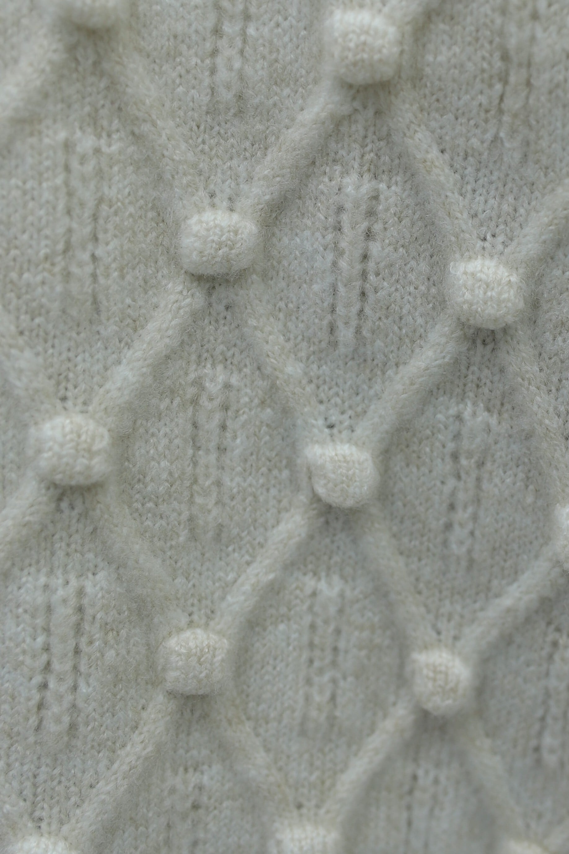 Embroidered Pompom Detail Buttoned Knit Cardigan - Stone Color - Podyumplus - by Peralane - photo 9