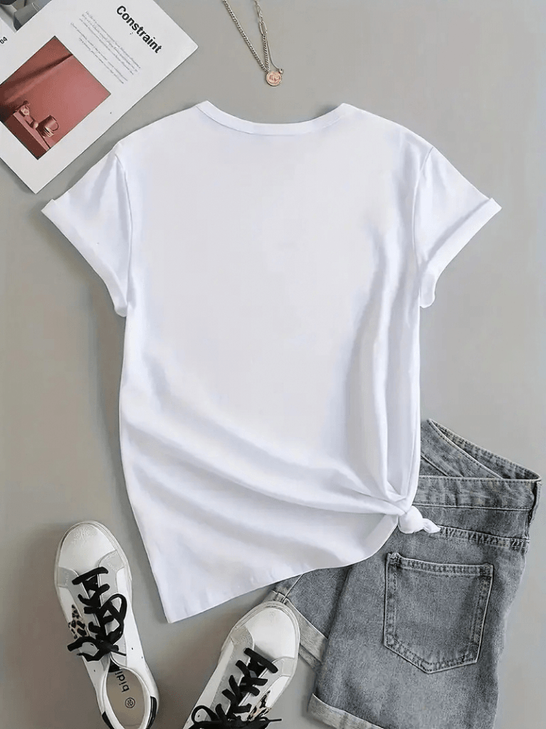 Women's Short-Sleeve Palm Print Viscose T-Shirt - Janes - by Peralane - photo 11