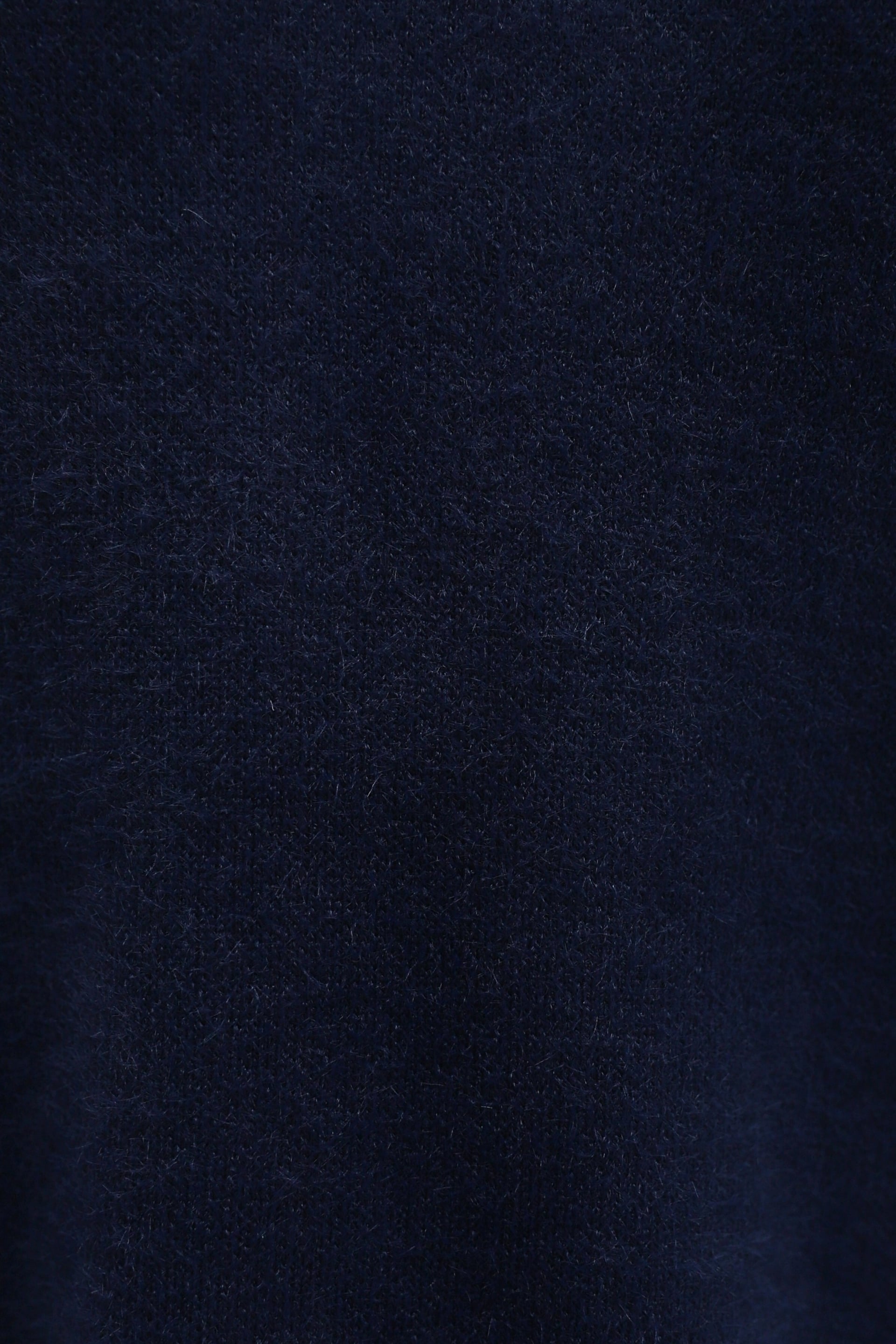 Navy Blue Knit Tunic with Pearl Trim - Podyumplus - by Peralane - photo 8