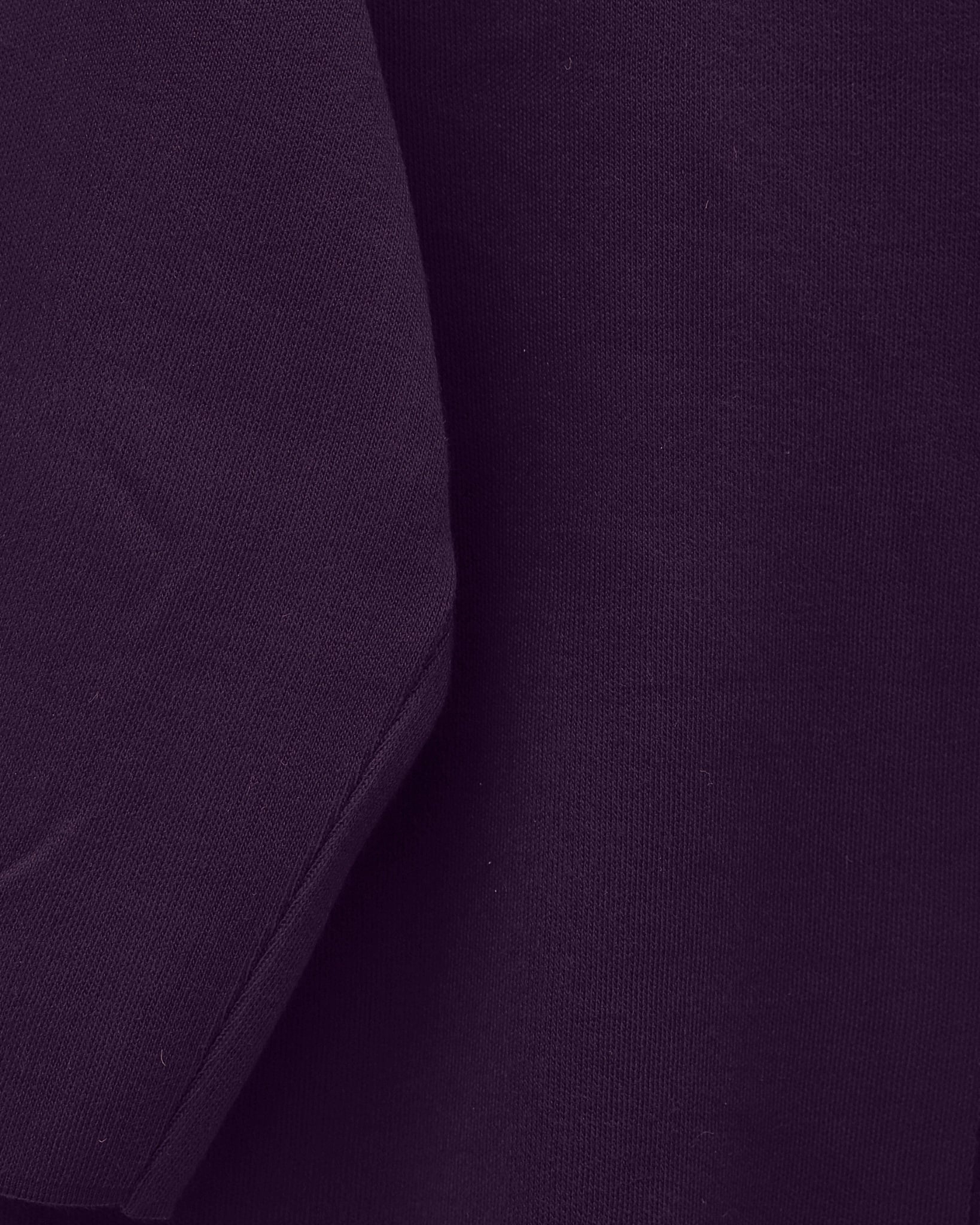 Double Button Slouchy Knit Poncho - Purple - Podyumplus - by Peralane - photo 3
