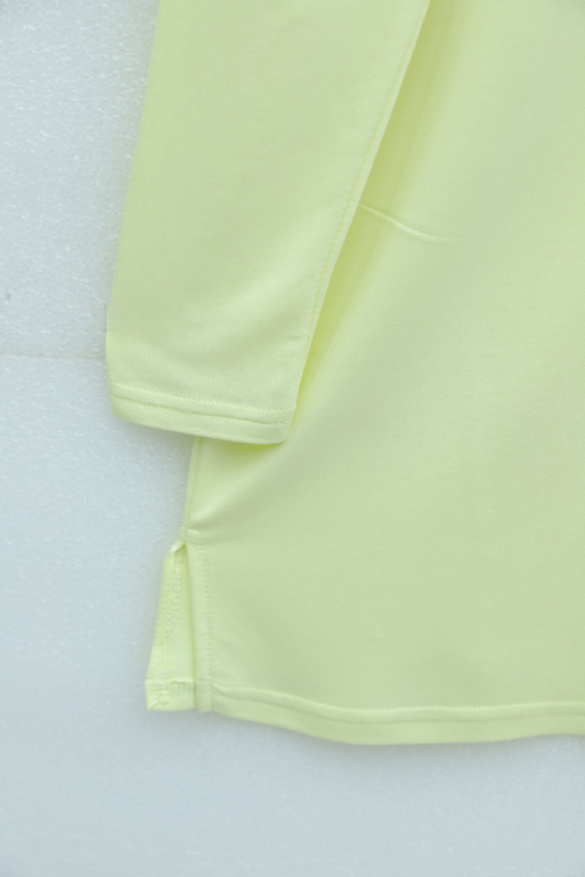 Daisy Embroidered Crew Neck Knit Tunic - Pale Yellow - Podyumplus - by Peralane - photo 6