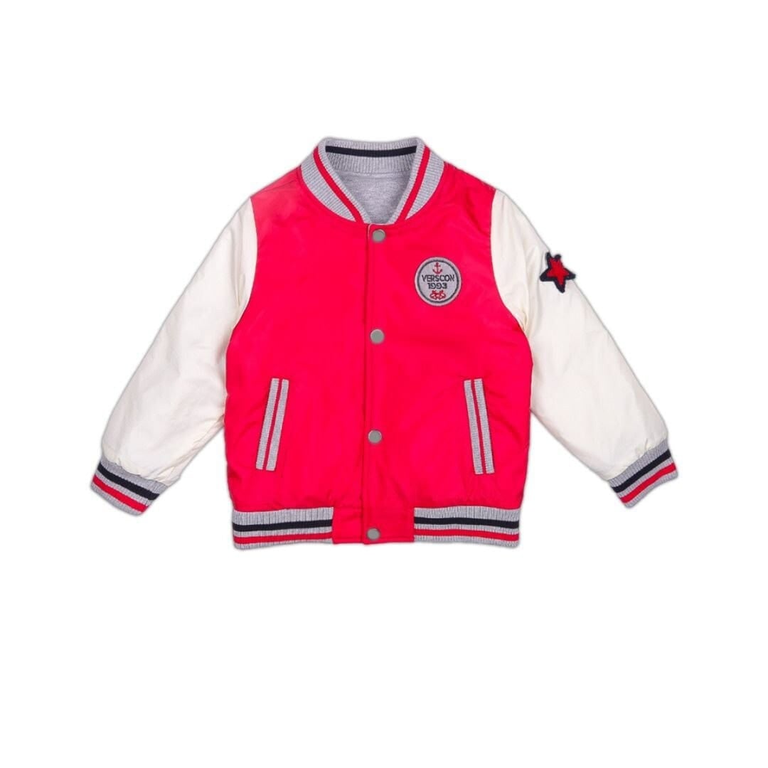 Boys' College Jacket (Reversible) 7-11Y 2031-5817 - Red - Verscon - by Peralane