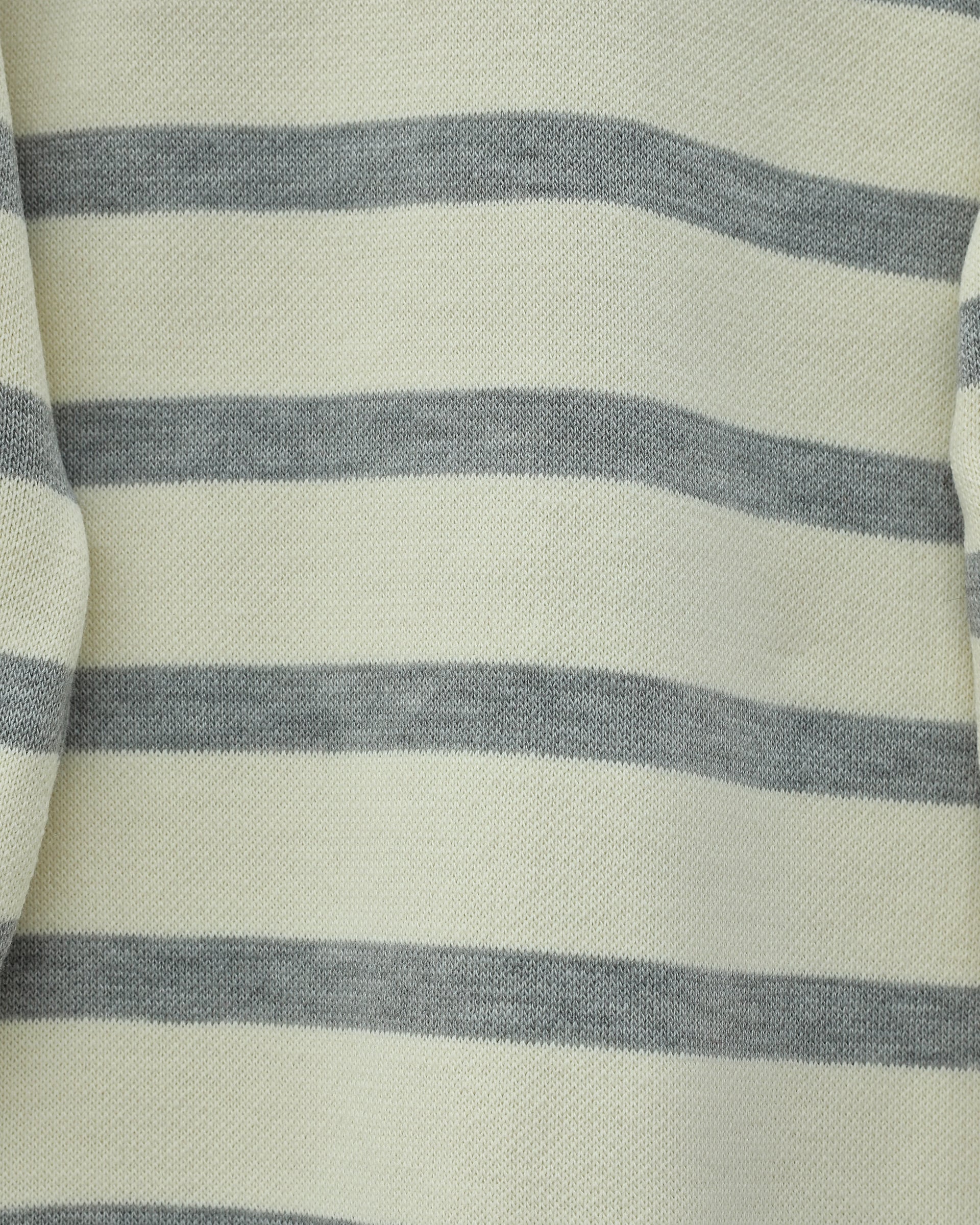 Polo Collar Striped Knit Lounge Set - Grey - Podyumplus - by Peralane - photo 5