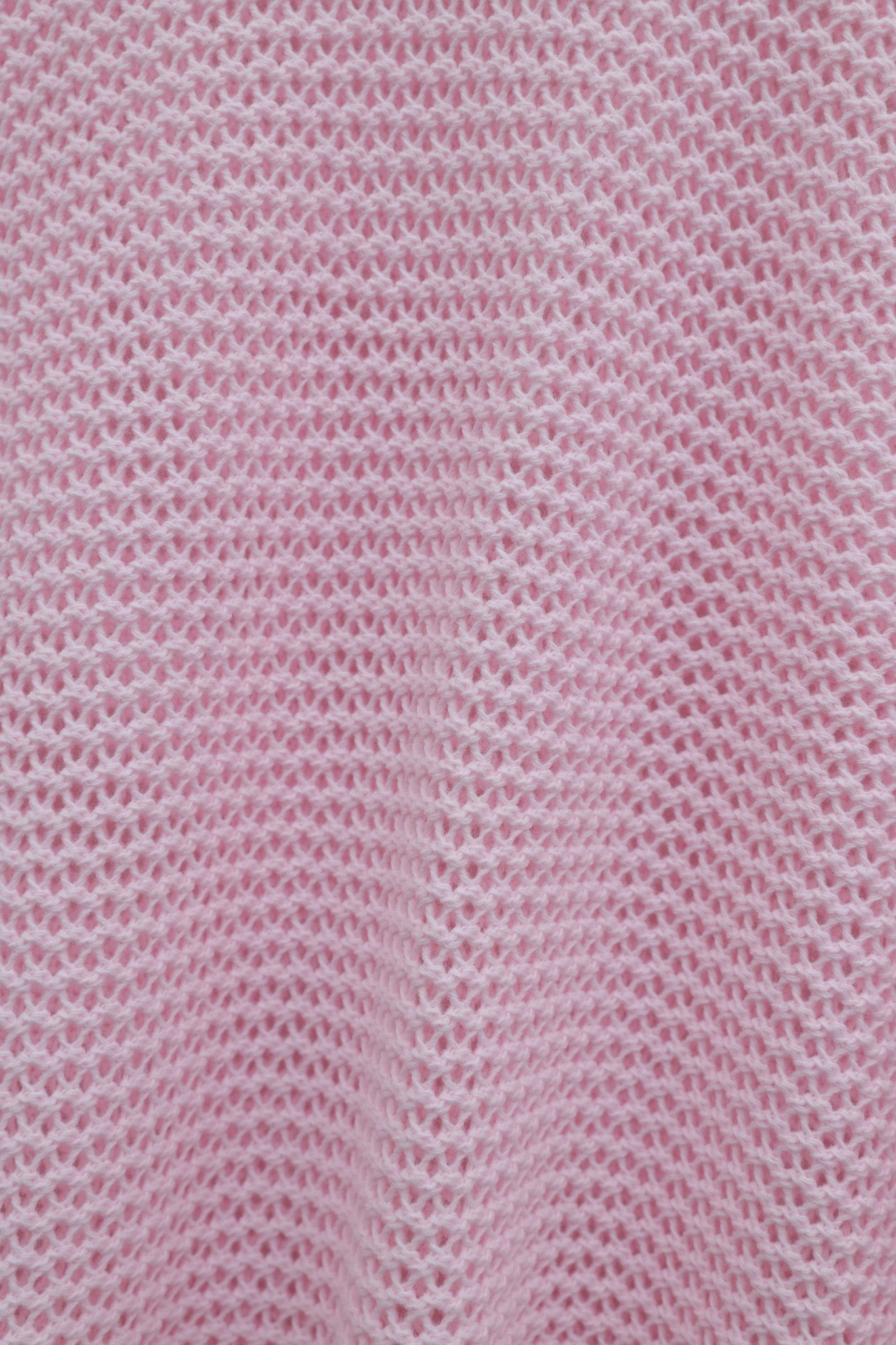Batwing Sleeve Open-Knit Sweater - Powder - Podyumplus - by Peralane - photo 4