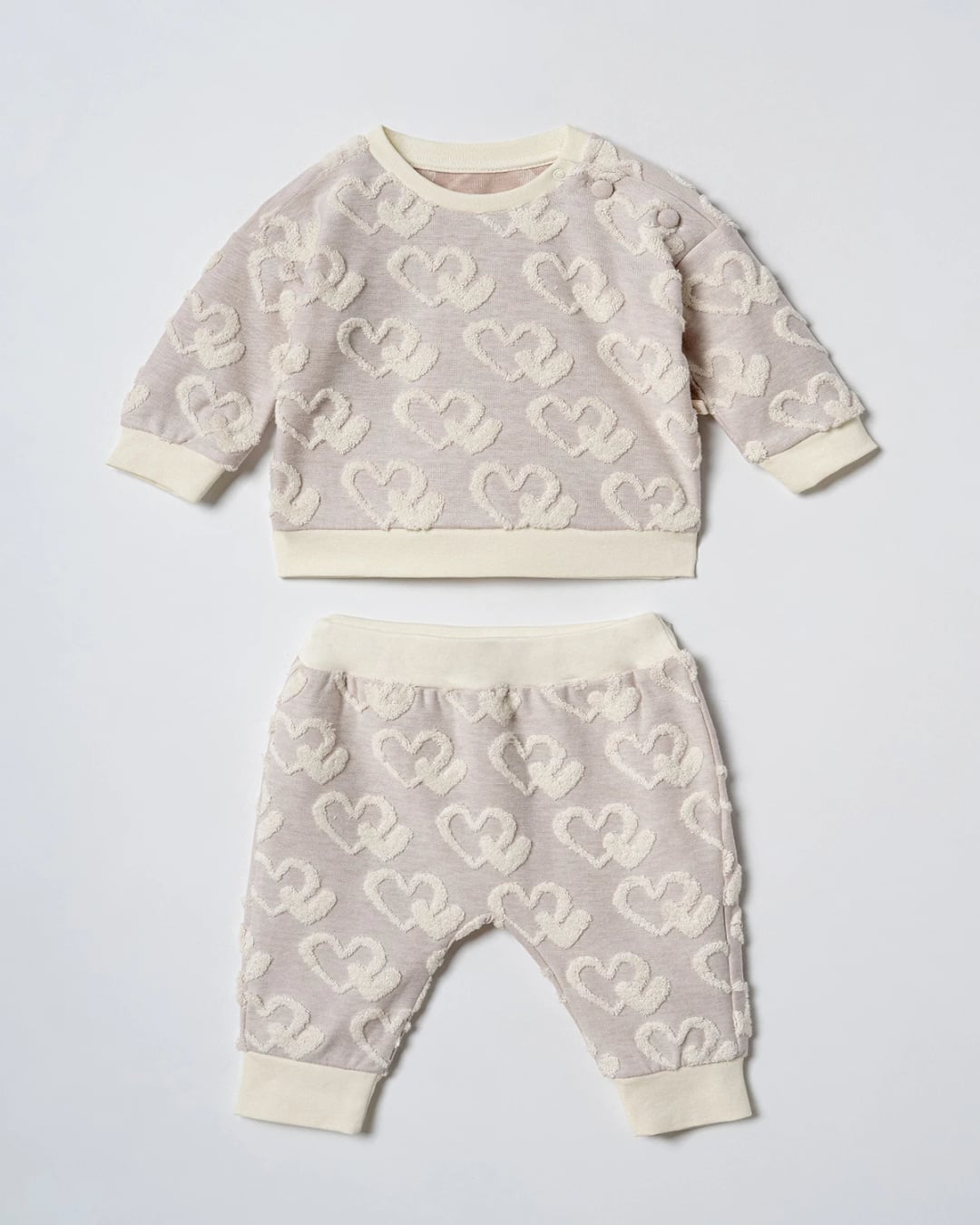 2-Piece Baby Set with Ruffle Collar - 5419 - Ciccimbaby - by Peralane