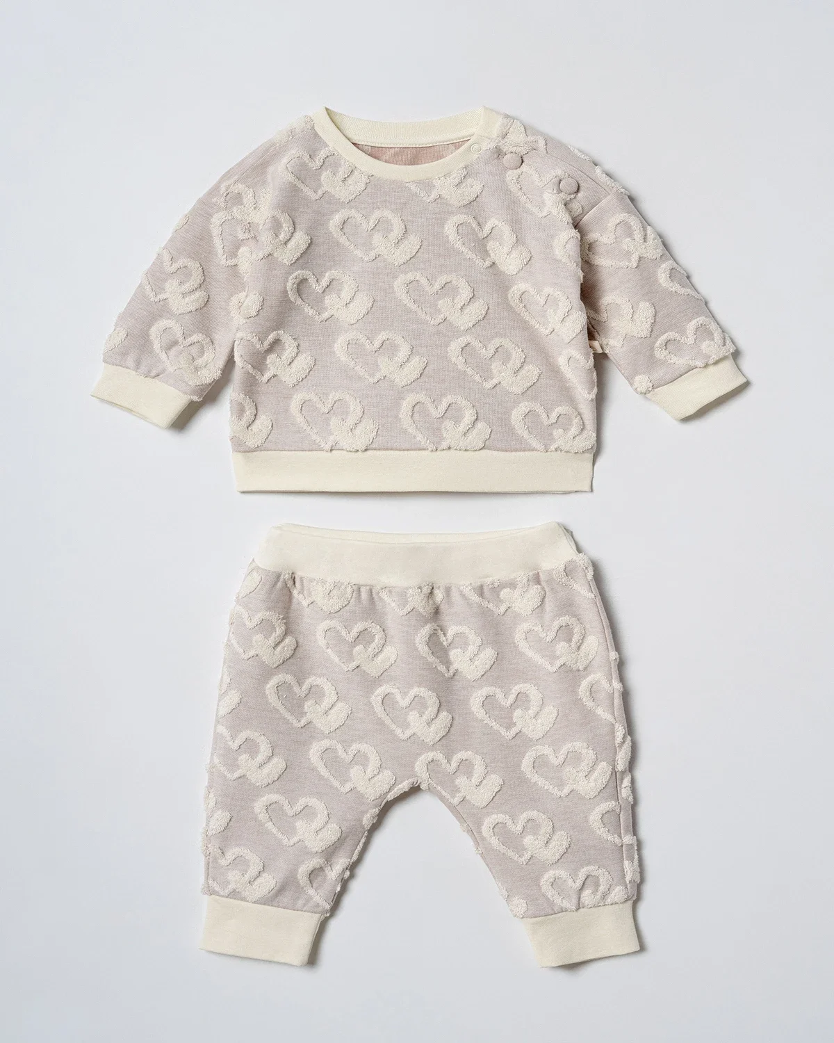 2-Piece Baby Set with Ruffle Collar - 5419 - Ciccimbaby - by Peralane