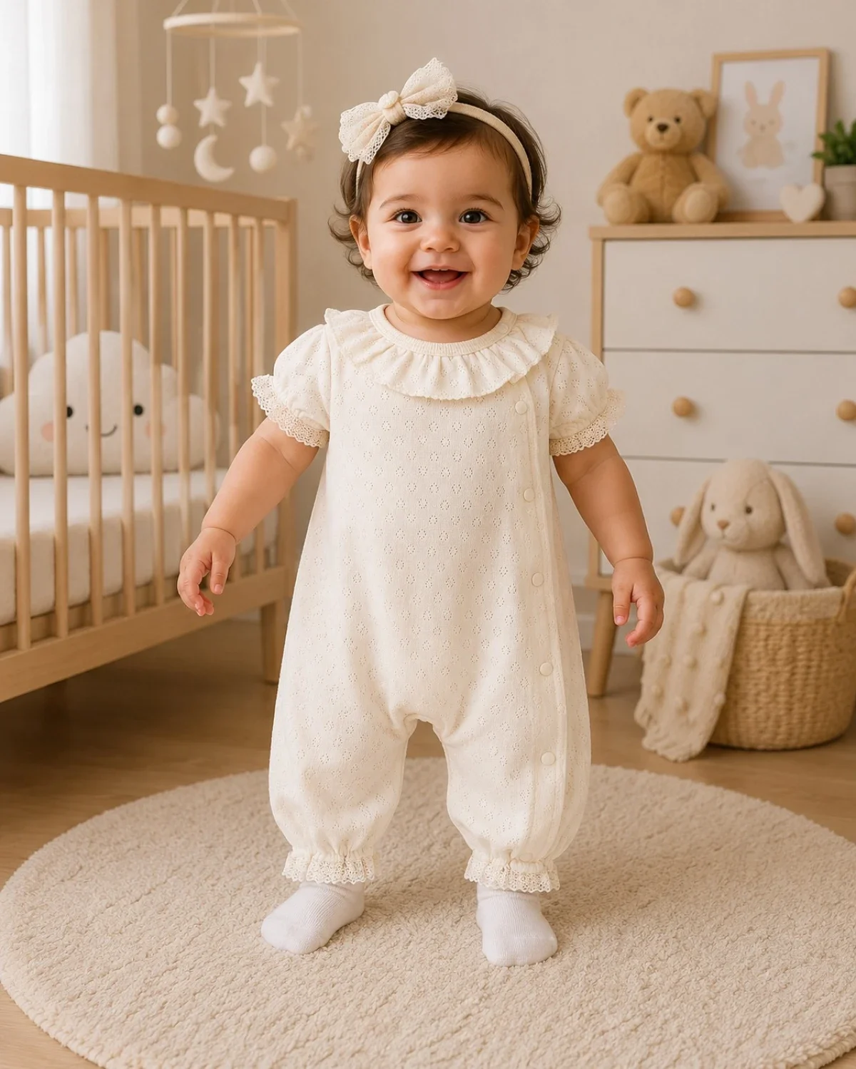 Baby Girl Romper - 1165 - Has Bereket - by Peralane