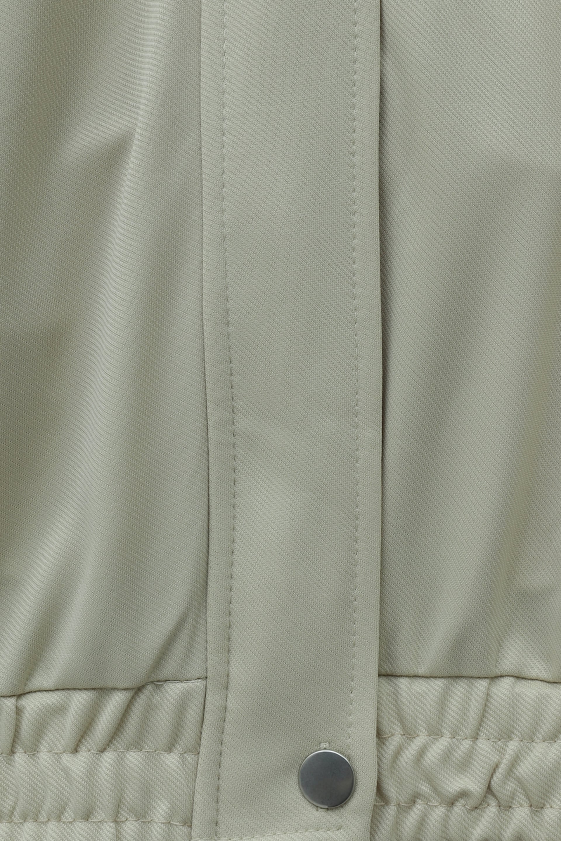 Beige Belted Collar and Cuff Jacket with Pleated Wide-Leg Trousers Set - Podyumplus - by Peralane - photo 8