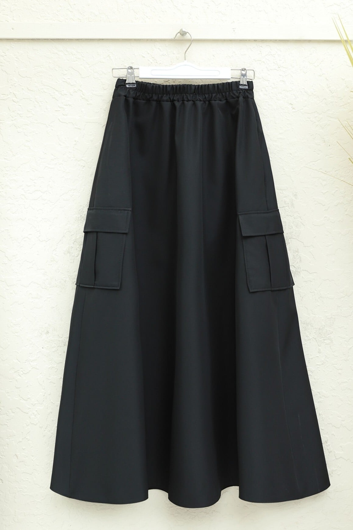Black Bonding Two-Piece Set with Elastic Waist Skirt - Podyumplus - by Peralane - photo 5