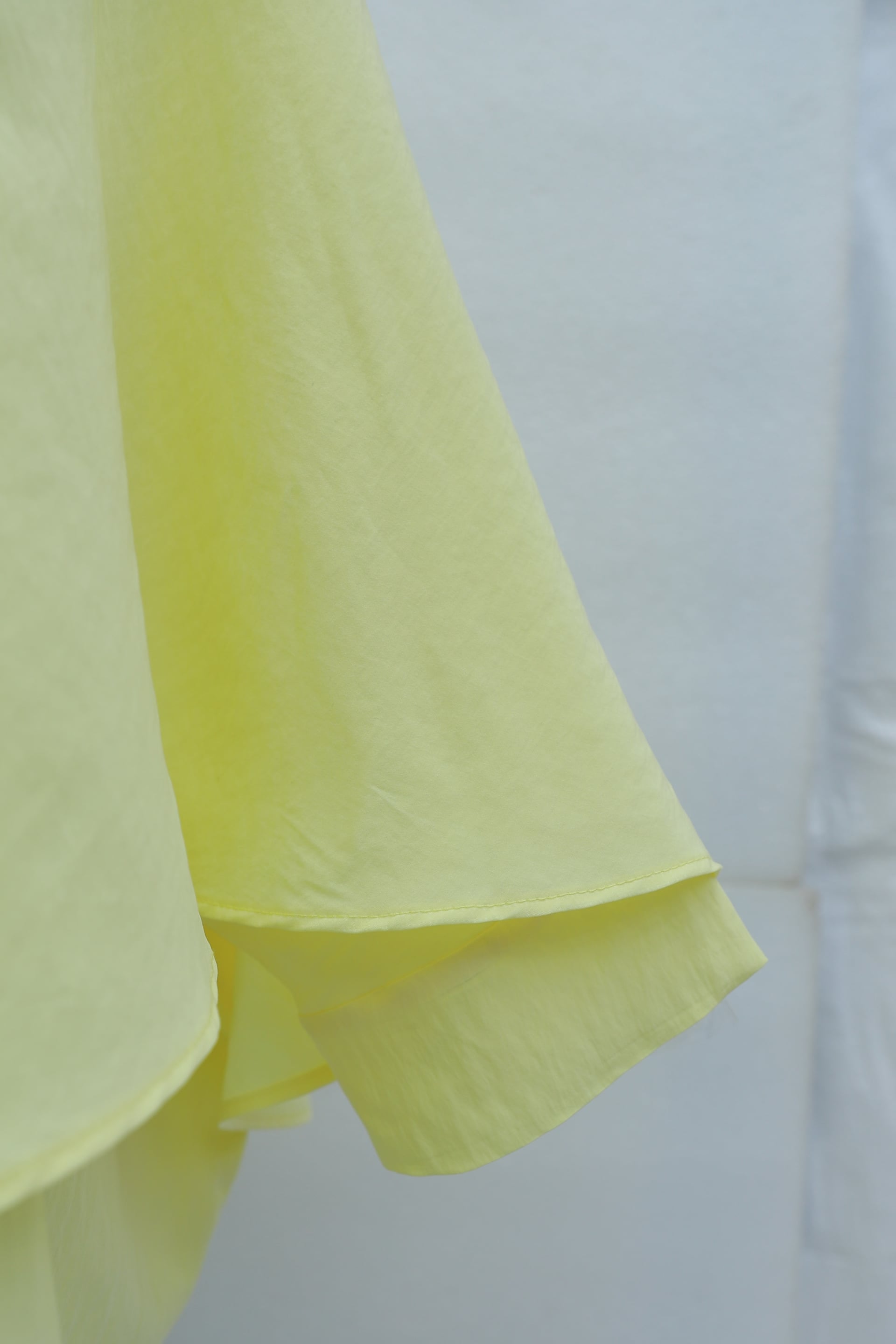 Button-Shoulder Batwing Sleeve Modal Kimono Poncho - Yellow - Podyumplus - by Peralane - photo 8