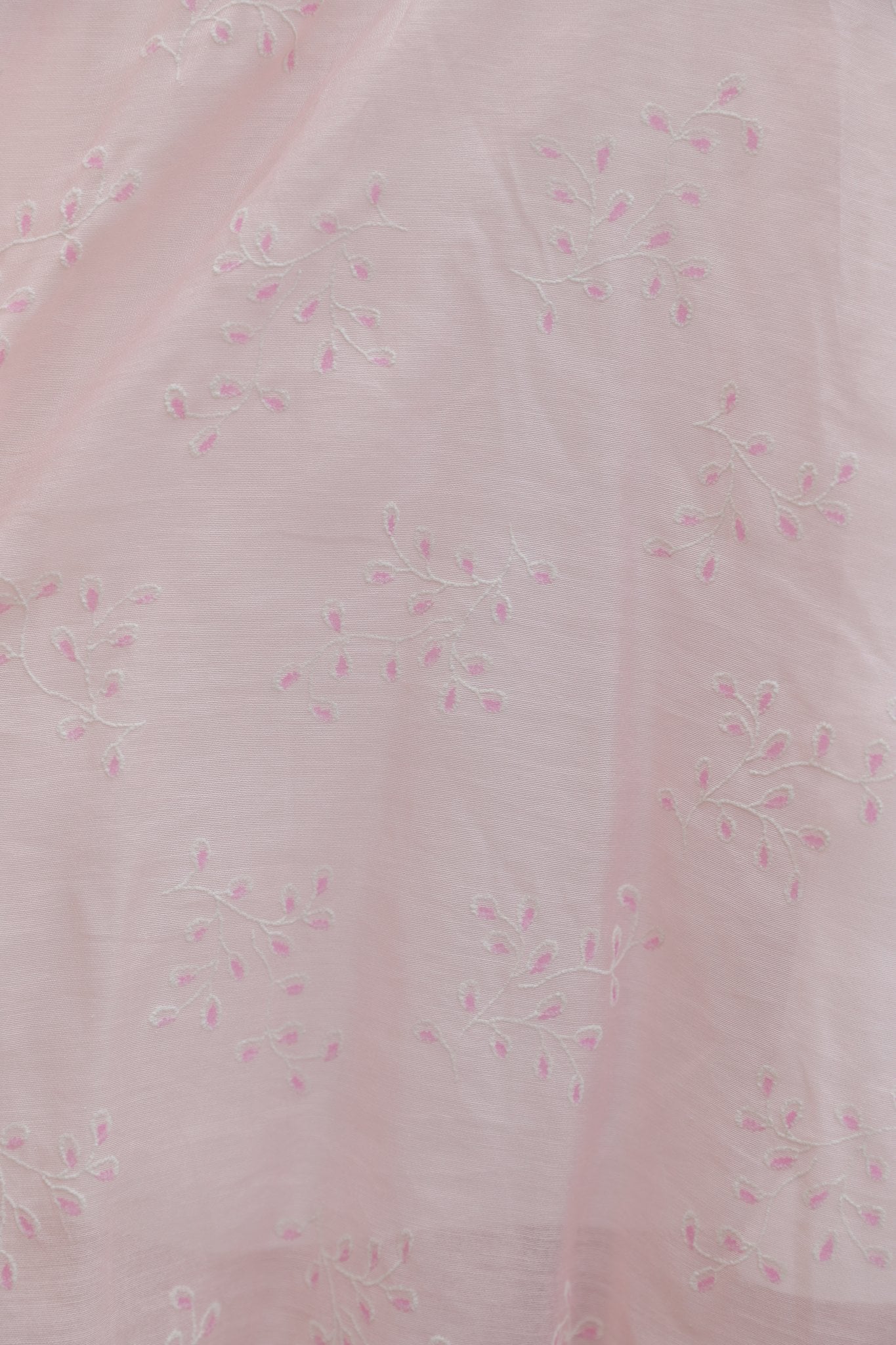 Crew Neck Frill Front Lined Voile Set - Powder - Podyumplus - by Peralane - photo 8