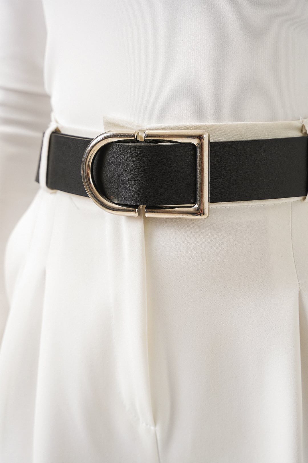Women's Large Buckle Belt 031 - Black - Bigdart - by Peralane - photo 2