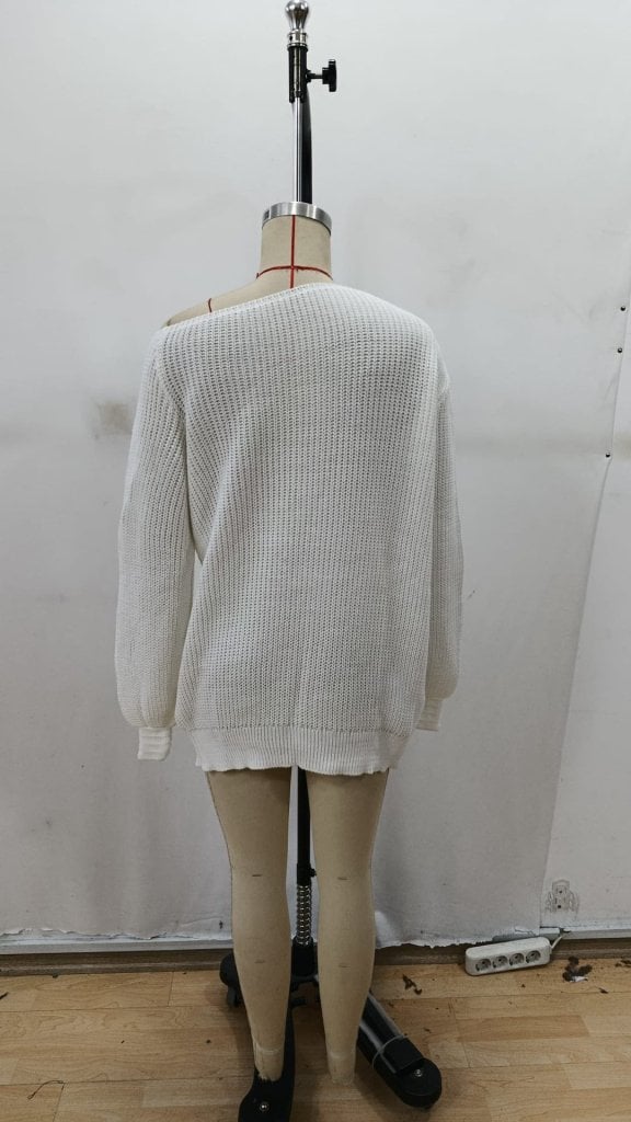 Women's Long Sleeve One-Shoulder Knit Blouse - Janes - by Peralane - photo 6