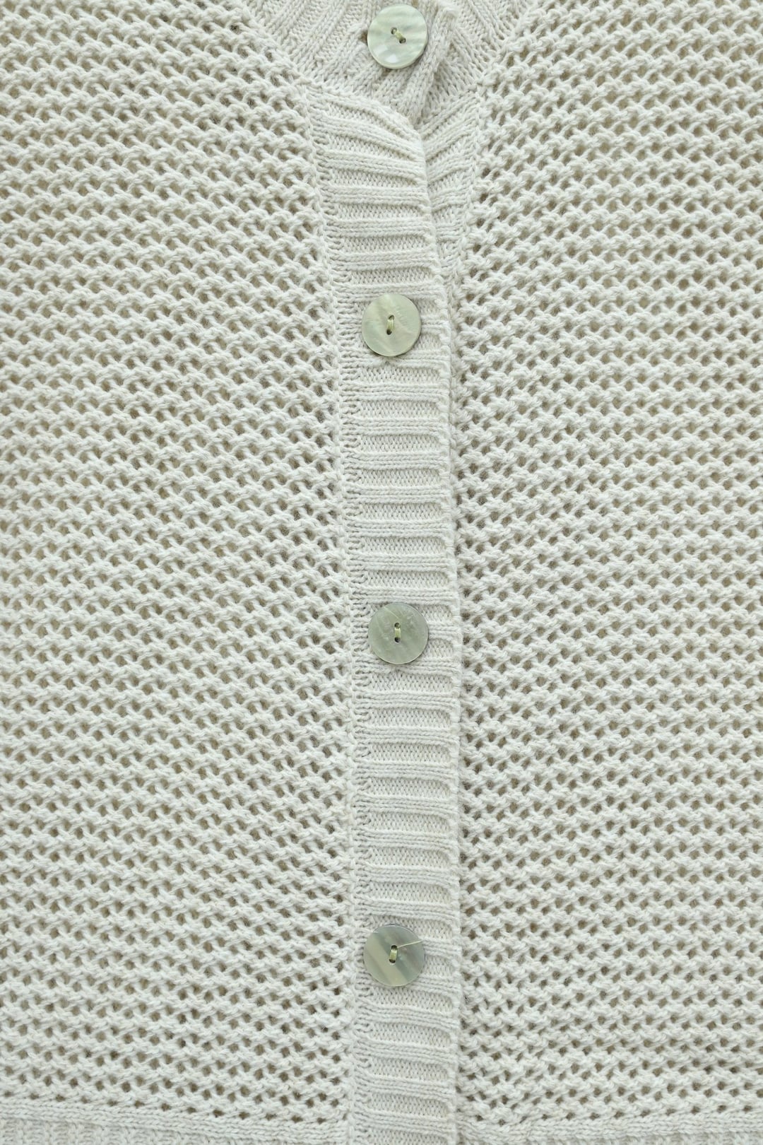 Ajurlu Buttoned Batwing Sleeve Knit Cardigan - Stone - Podyumplus - by Peralane - photo 3