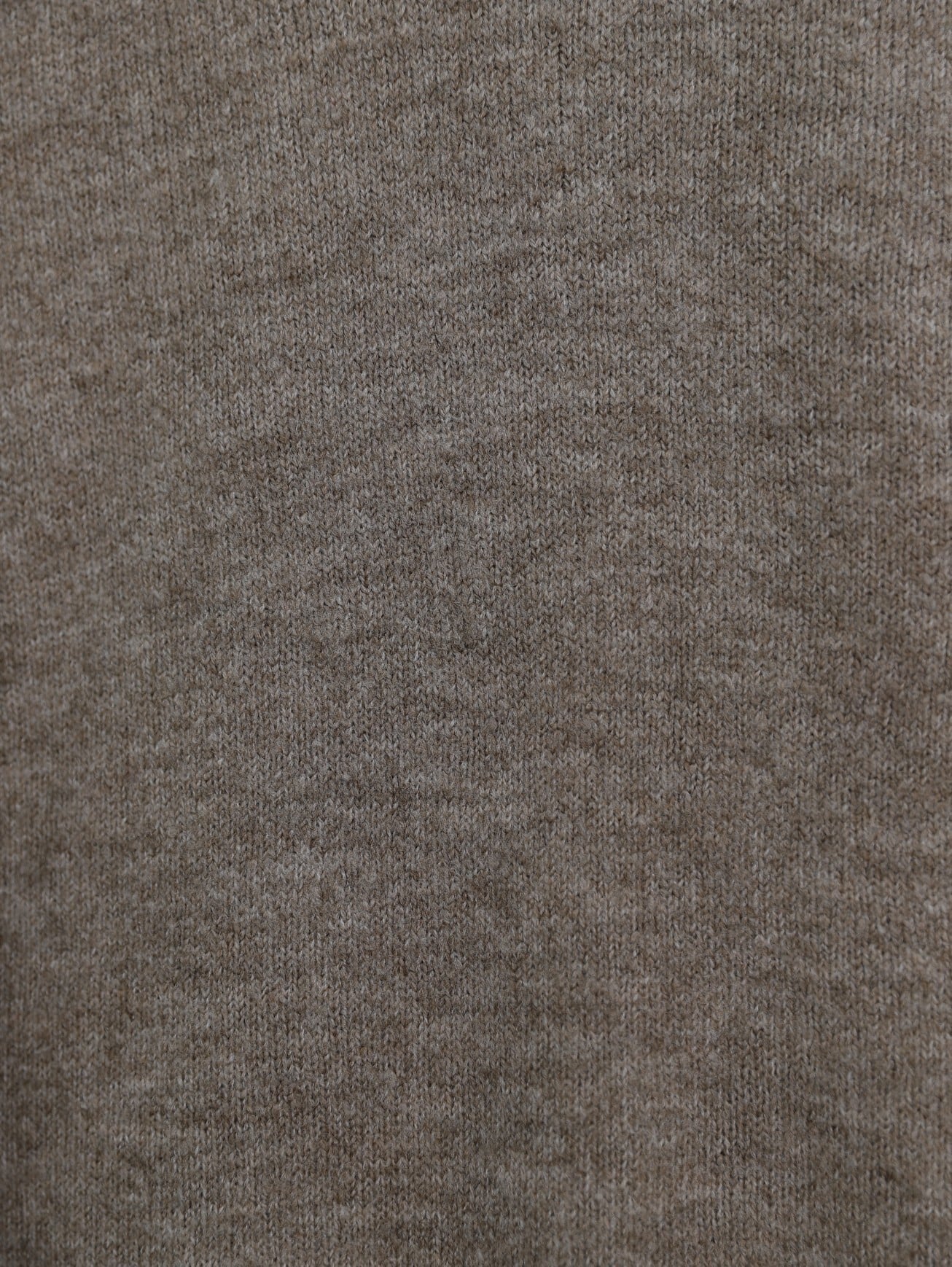 Round Neck Balloon Sleeve Relaxed Knit Sweater - Taupe - Podyumplus - by Peralane - photo 2