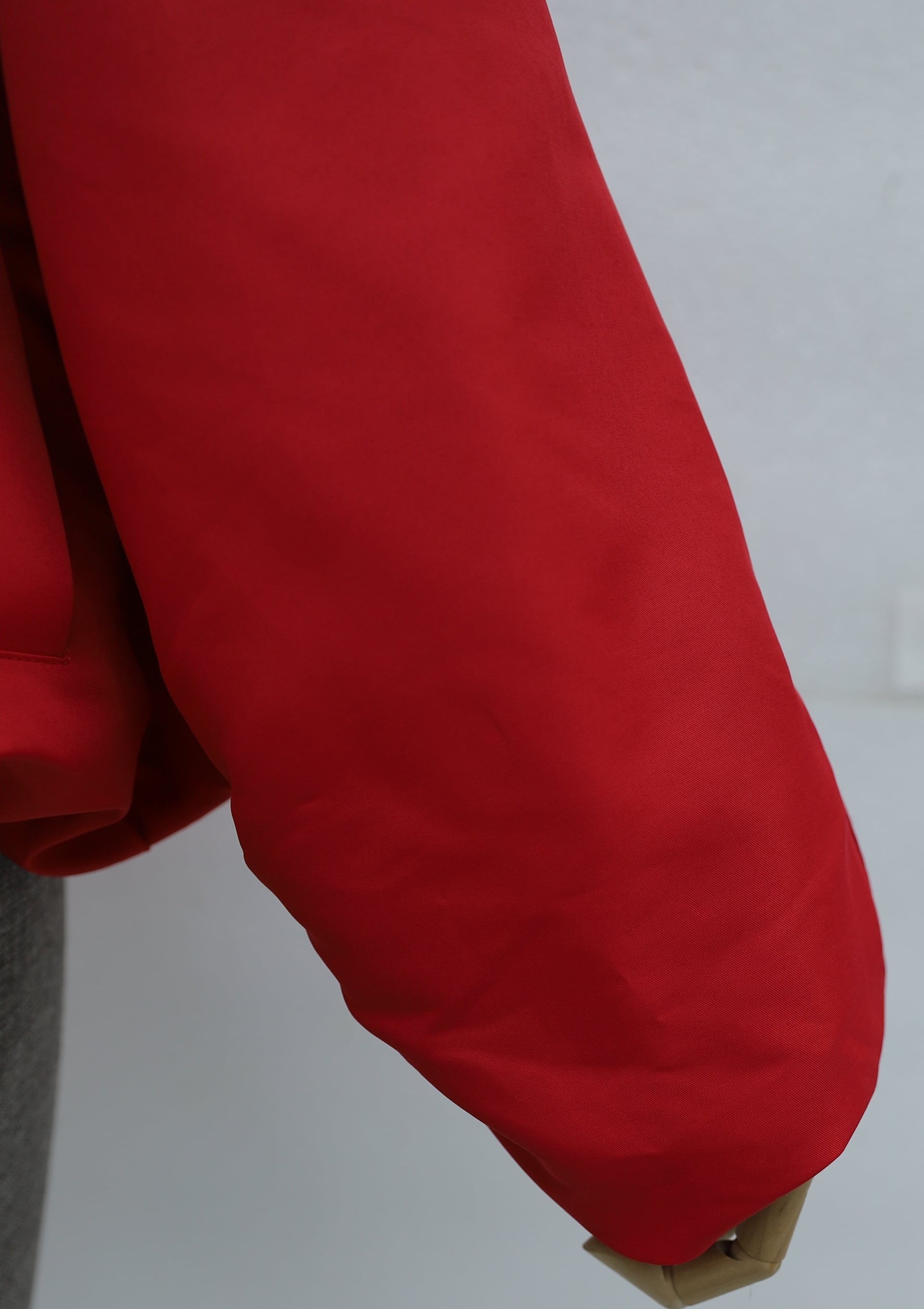 Red Lined Parachute Jacket with Elastic Cuffs and Waist - Podyumplus - by Peralane - photo 6