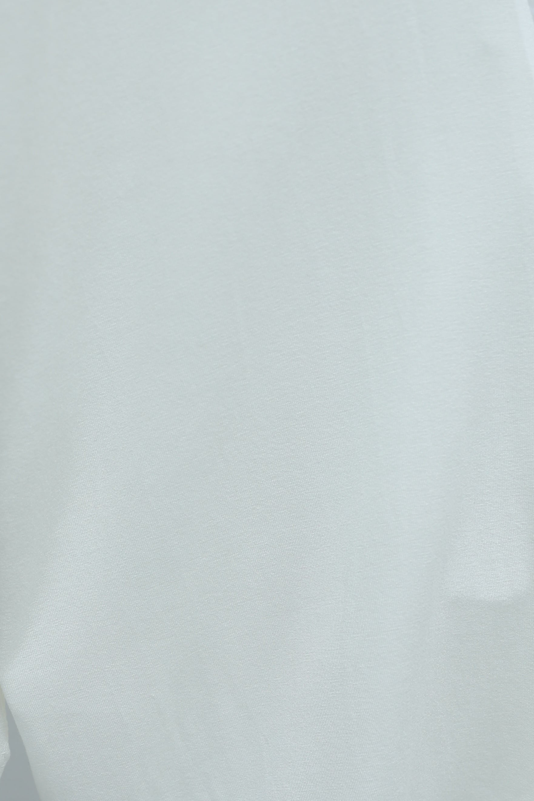 Crew Neck Spanish Sleeve Padded Shoulder Undershirt Blouse - Ecru - Podyumplus - by Peralane - photo 8
