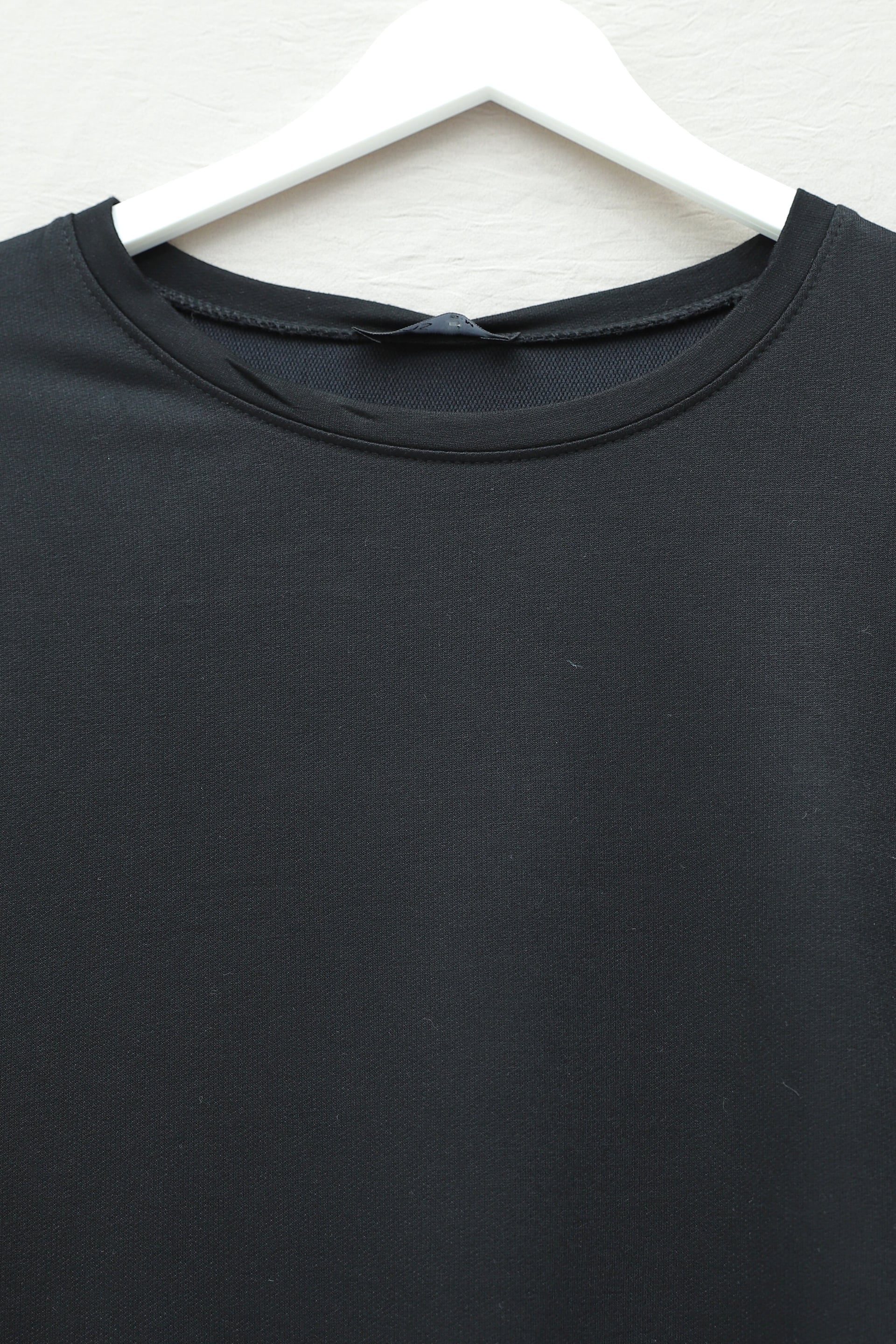 Black Heart Detail Slit Relaxed Jersey Tunic - Podyumplus - by Peralane - photo 7