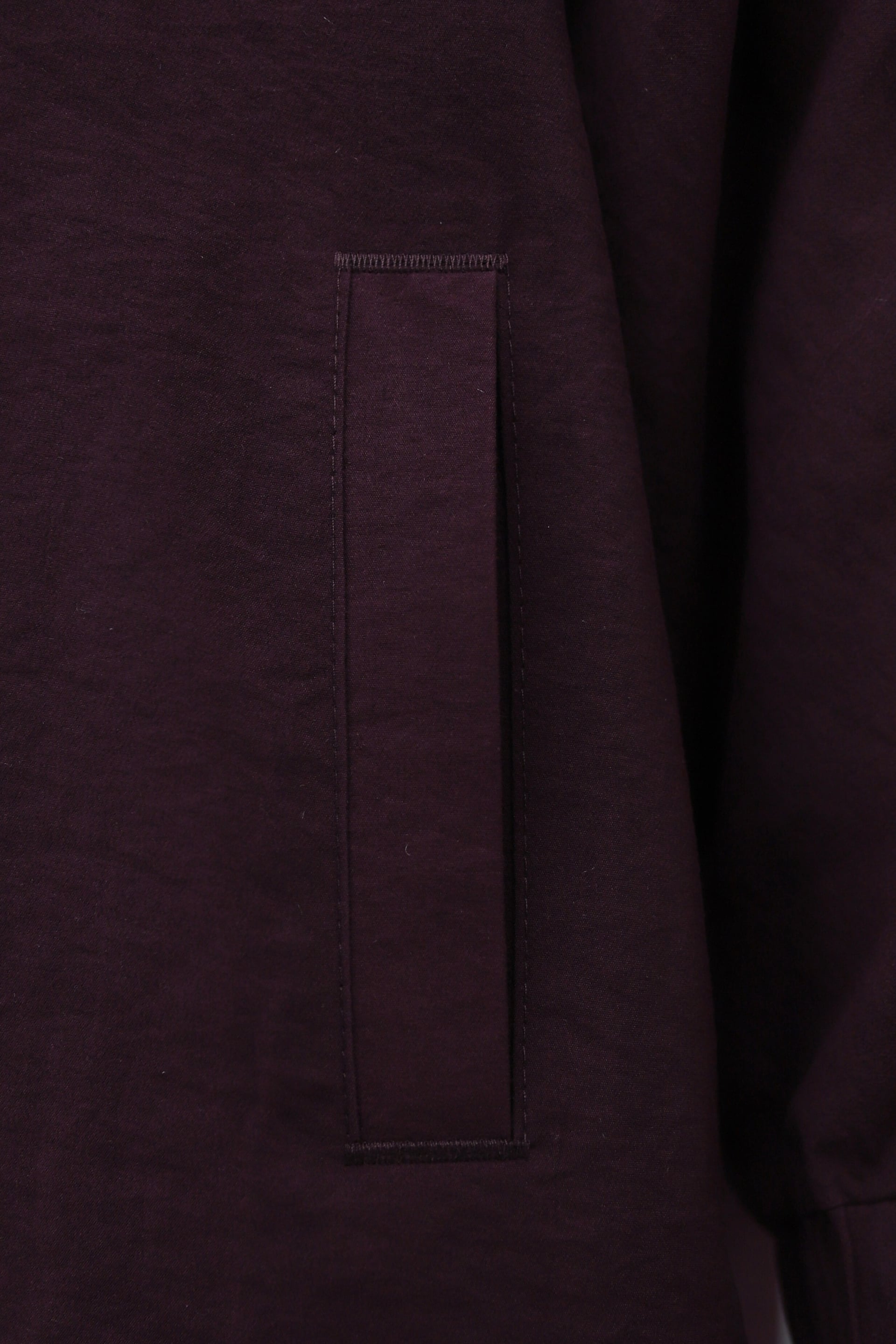 Women's Striped Drawstring Waist Two-Piece Tracksuit with Pockets and Zip-Up Jacket in Burgundy - Podyumplus - by Peralane - photo 8