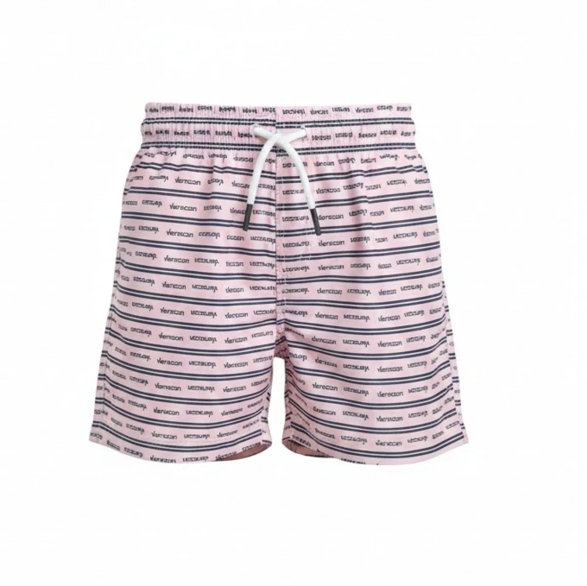 Girls Quick-Dry Swim Shorts with Striped Print (Pack of 6, Ages 3-8) - Verscon - by Peralane