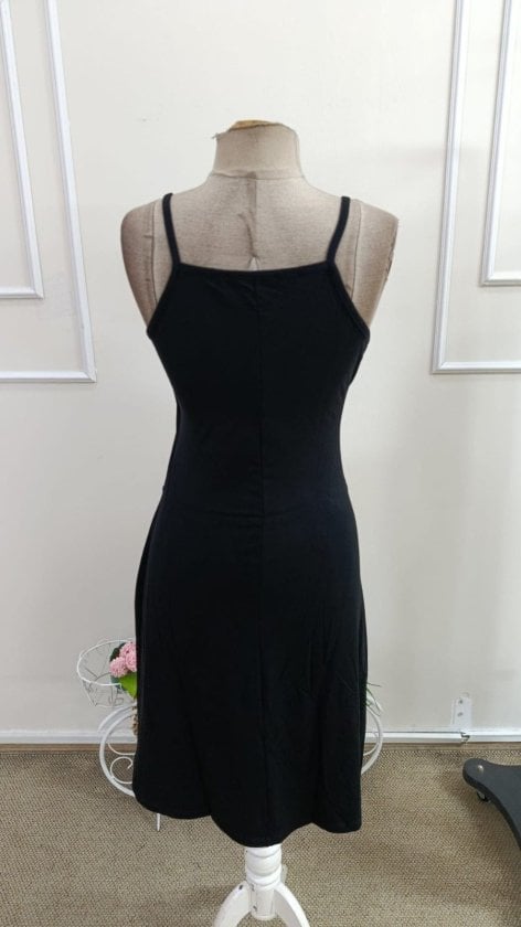 Women's Sleeveless Wrap V-Neck Viscose Dress - Janes - by Peralane - photo 6
