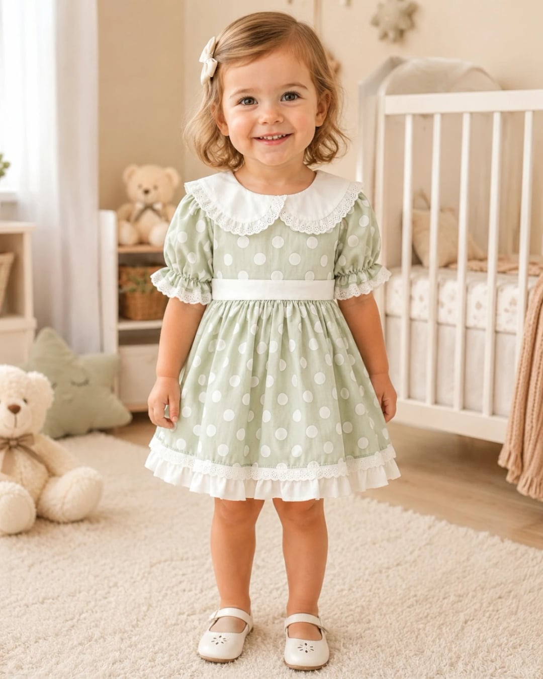 Girl's Dress - 1095 - Has Bereket - by Peralane