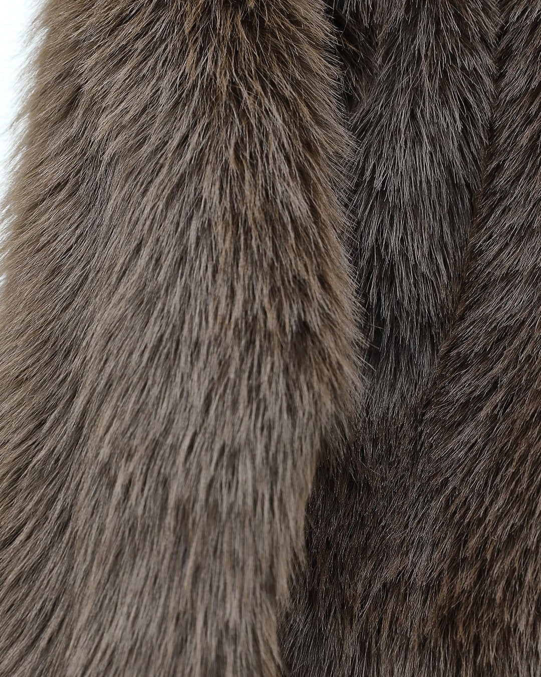 Women's Faux Fur Lined Coat - Brown - Podyumplus - by Peralane - photo 3