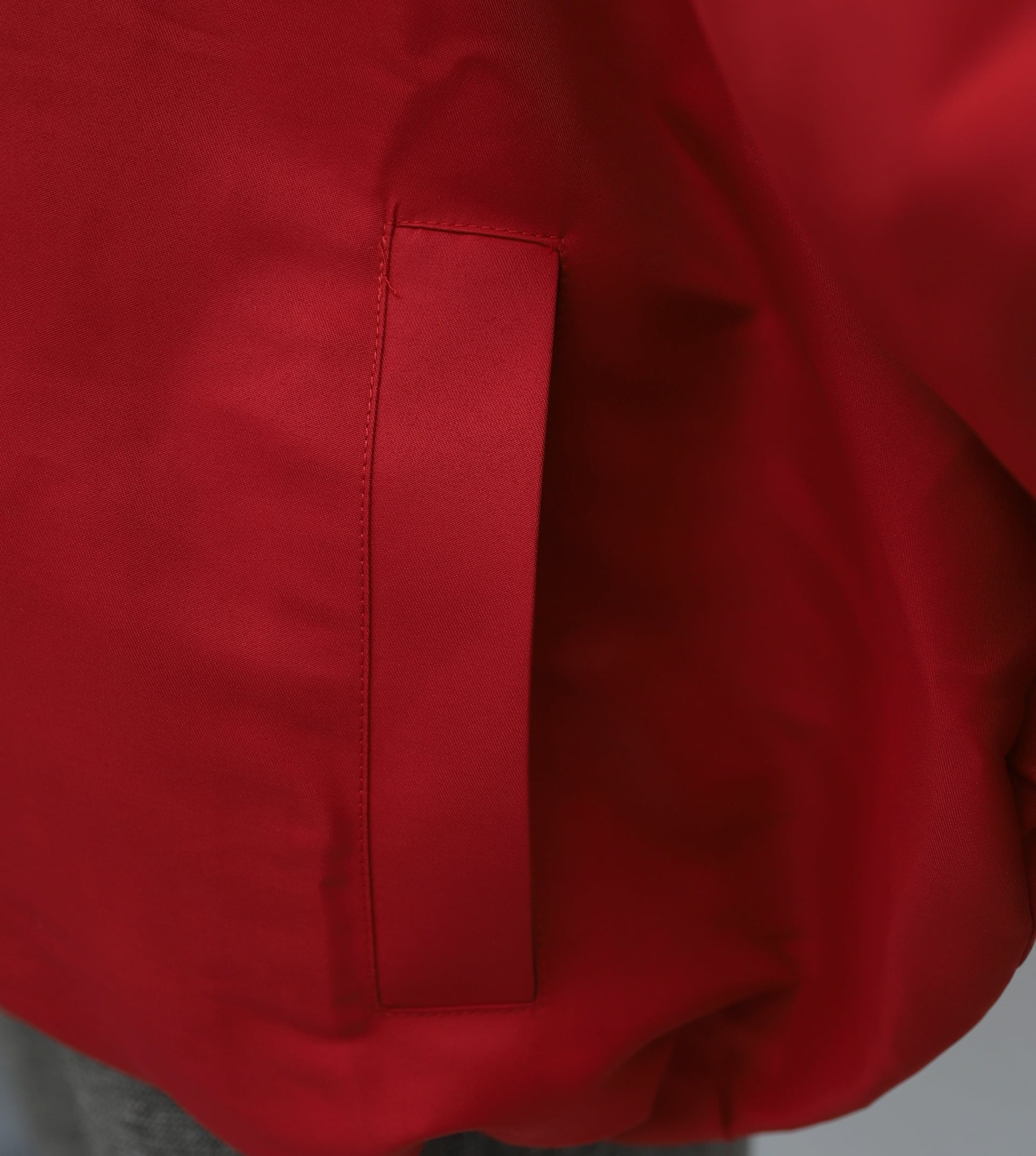 Red Lined Parachute Jacket with Elastic Cuffs and Waist - Podyumplus - by Peralane - photo 5
