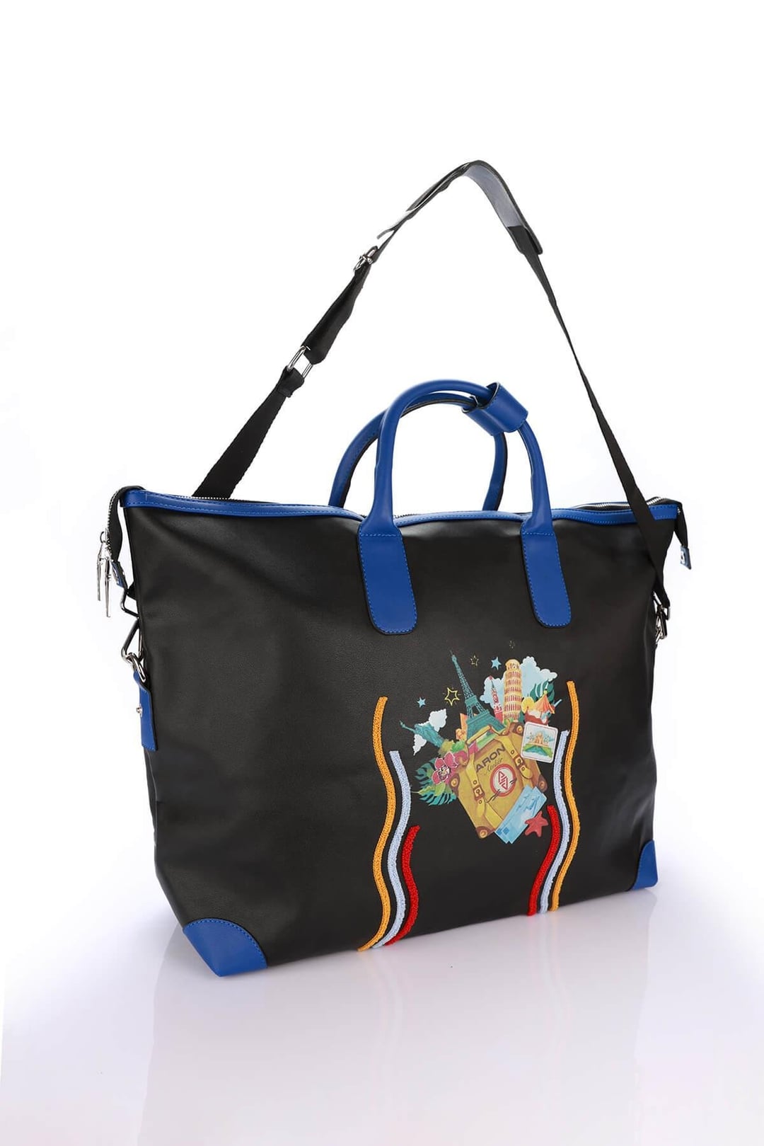 Massima Black Travel Bag 2312 - Aron Atelier - by Peralane - photo 3