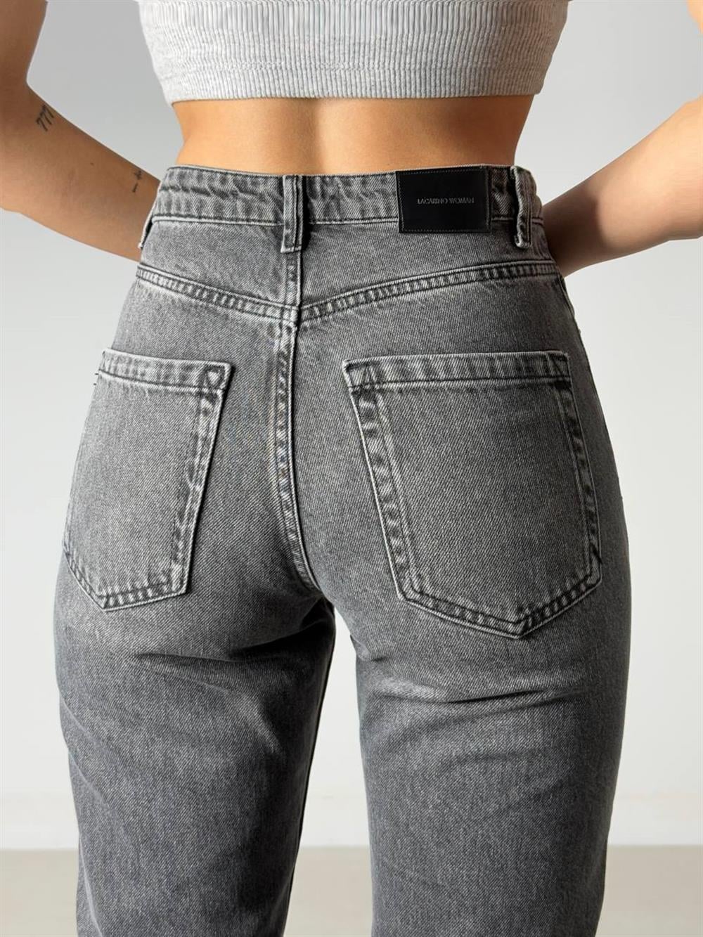 Women's High Waist Slim Leg Ankle Length Jean Trousers - Lacarino Jeans - by Peralane - photo 5