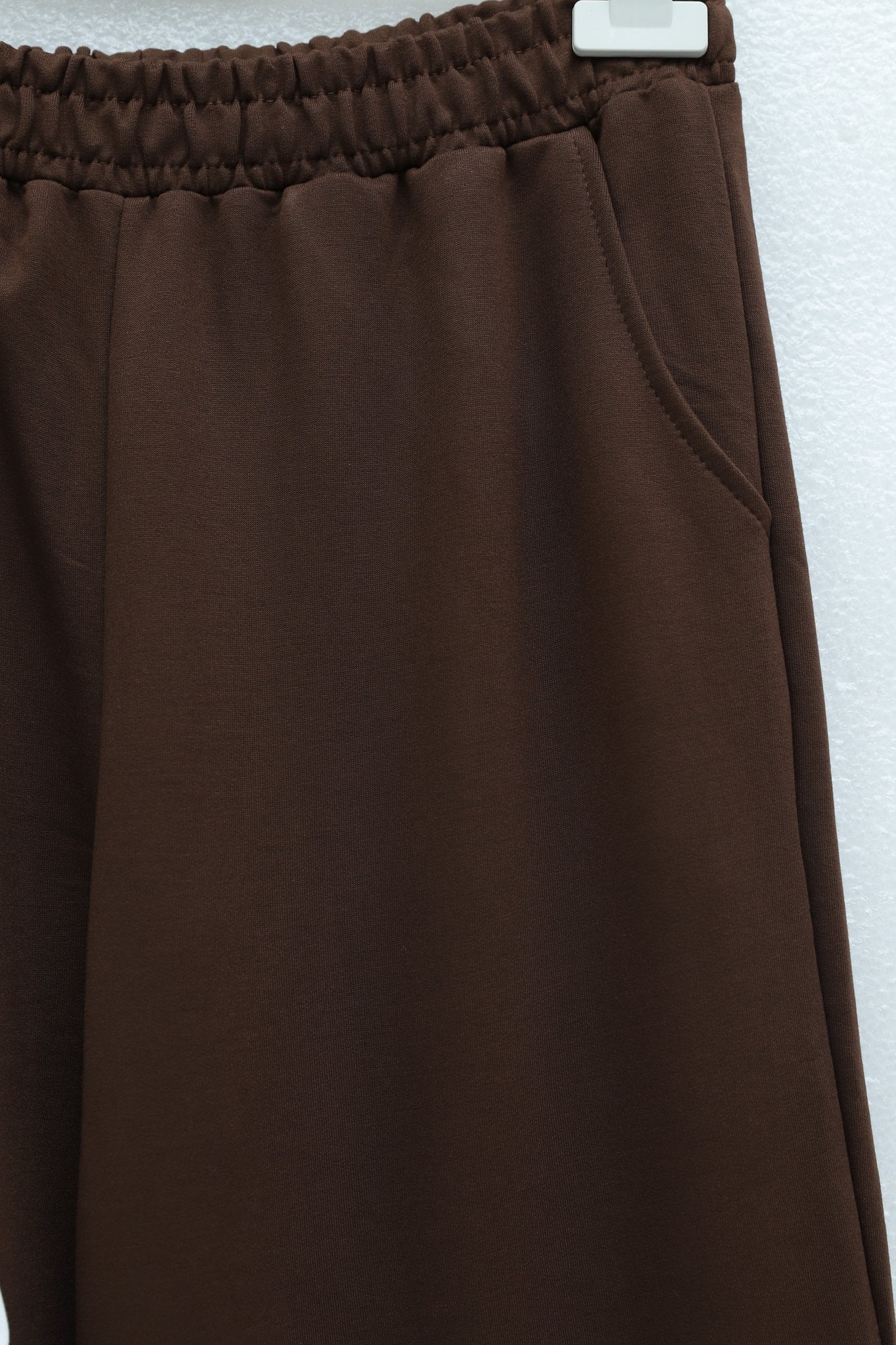 Brown Two-Piece Knit Set with Vest and Wide-Leg Trousers - Podyumplus - by Peralane - photo 6
