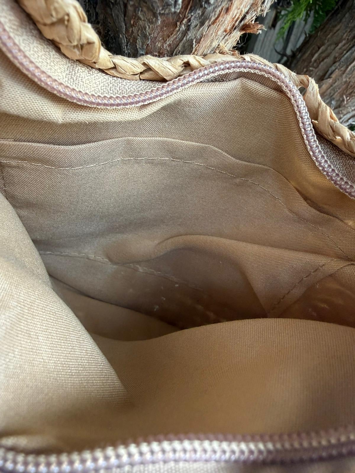 Natural Woven Straw Bag with Handle | Women's Beach Accessory - Nesvay - by Peralane - photo 4
