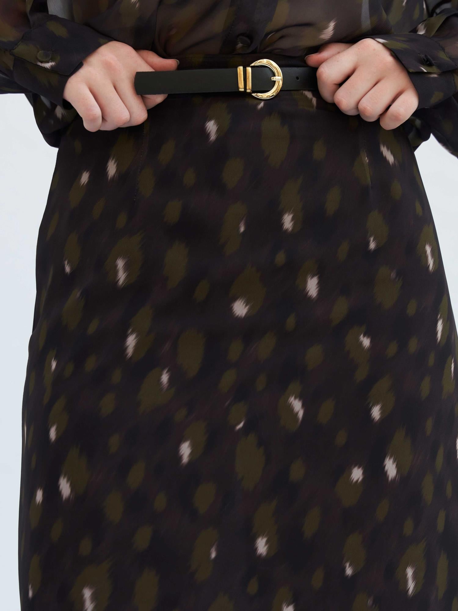 Women's Polka Dot Print Maxi Skirt - Set of 4 - Lefon - by Peralane - photo 7