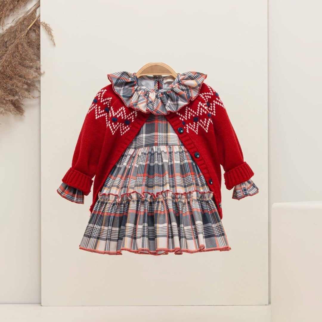 Wholesale Baby 2-Piece Cardigan and Dress Set 9-24M 2009-5123 - 2009-5123 - Babymuz - by Peralane