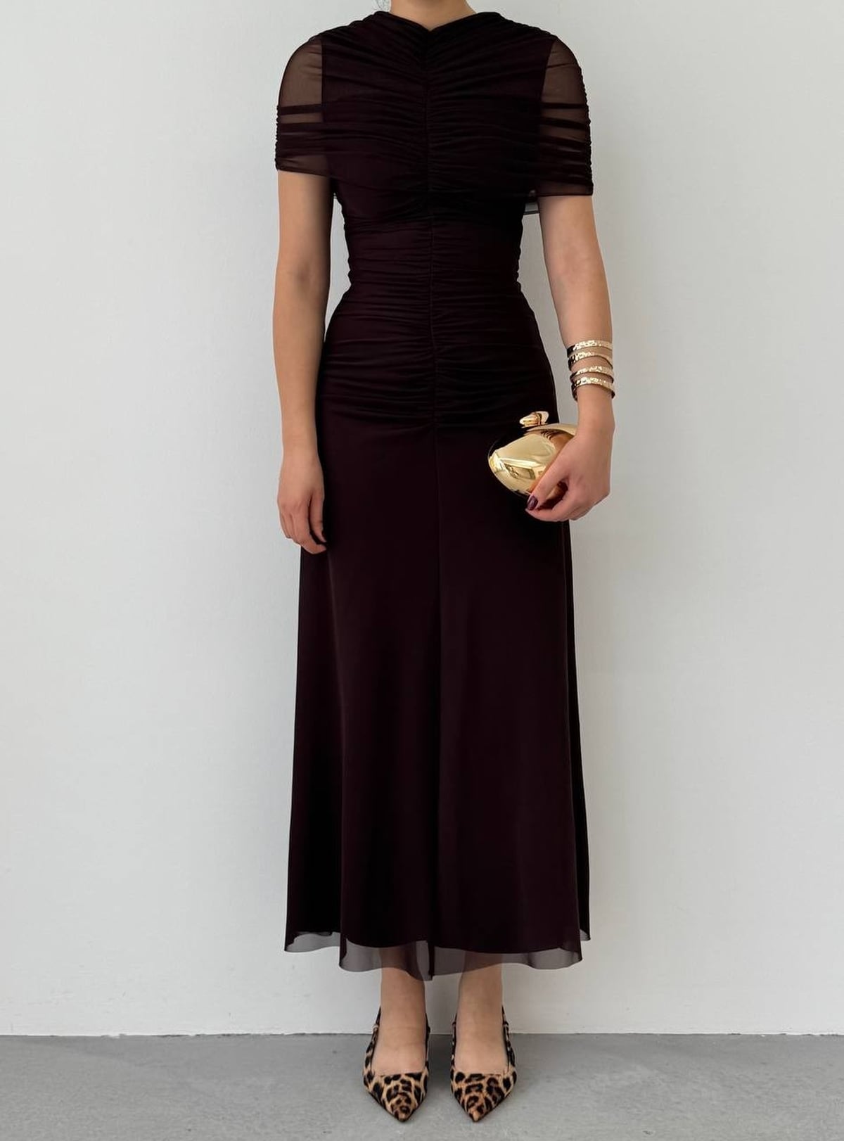 Fino Midi Dress ETK-00844 Black - Etika - by Peralane - photo 2