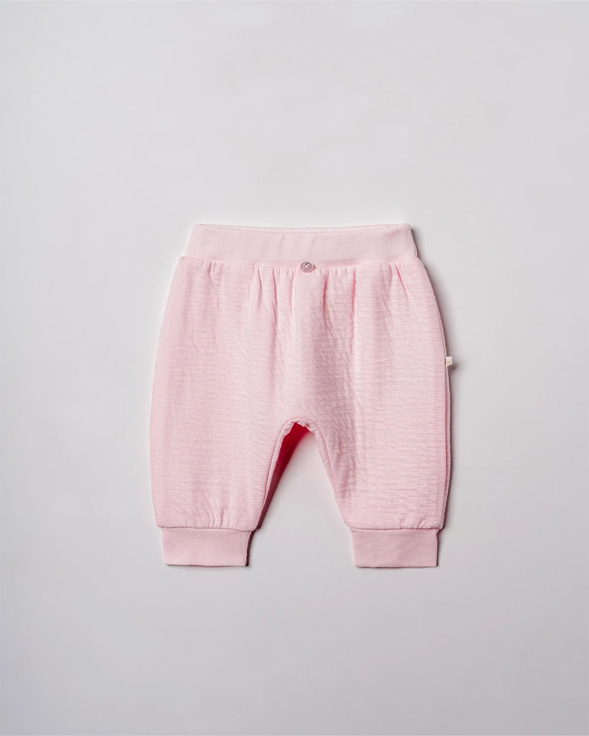 Cuffed Baby Trousers - Pink (Pack of 4) - Ciccimbaby - by Peralane