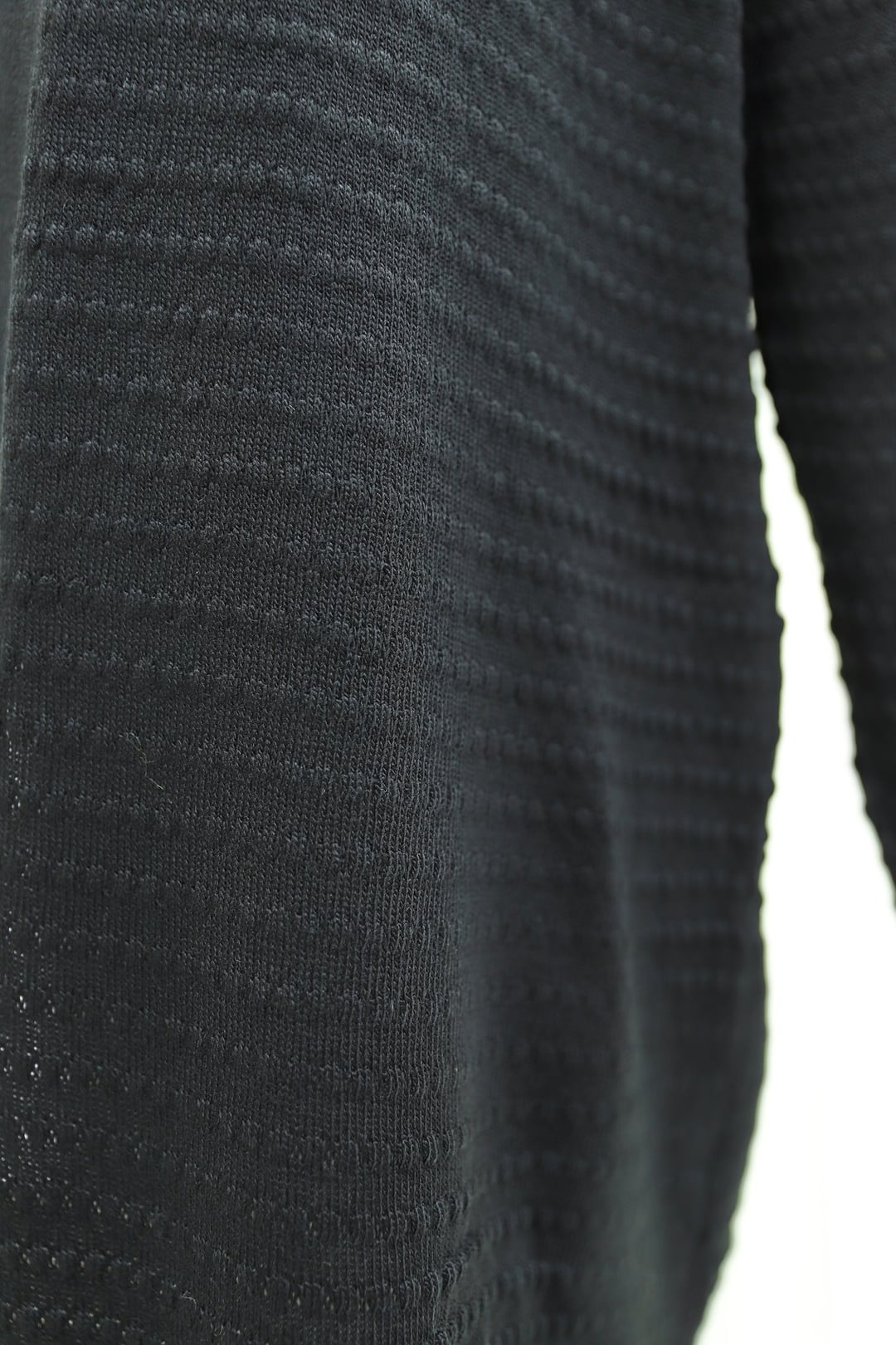 Pom-Pom Detail Fine Knit Cardigan - Black - Podyumplus - by Peralane - photo 6