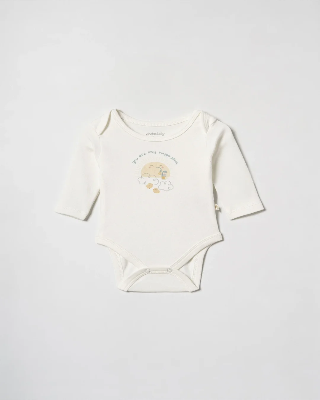 Long-Sleeve Bodysuit - 5391 - Ciccimbaby - by Peralane