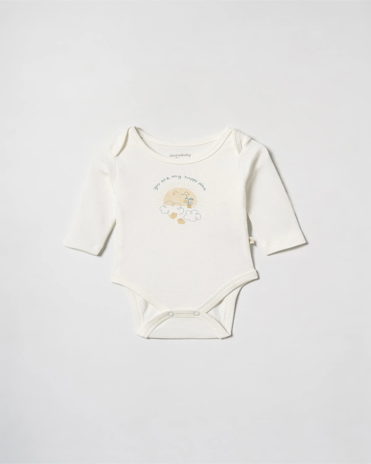 Long-Sleeve Bodysuit - 5391 - Ciccimbaby - by Peralane